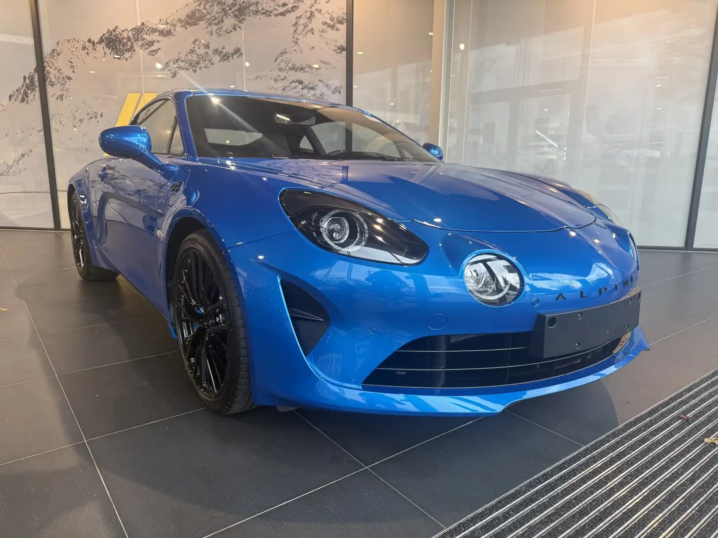 Alpine A110 GTS Ablage-Paket+Focal-Premium Blau - 2