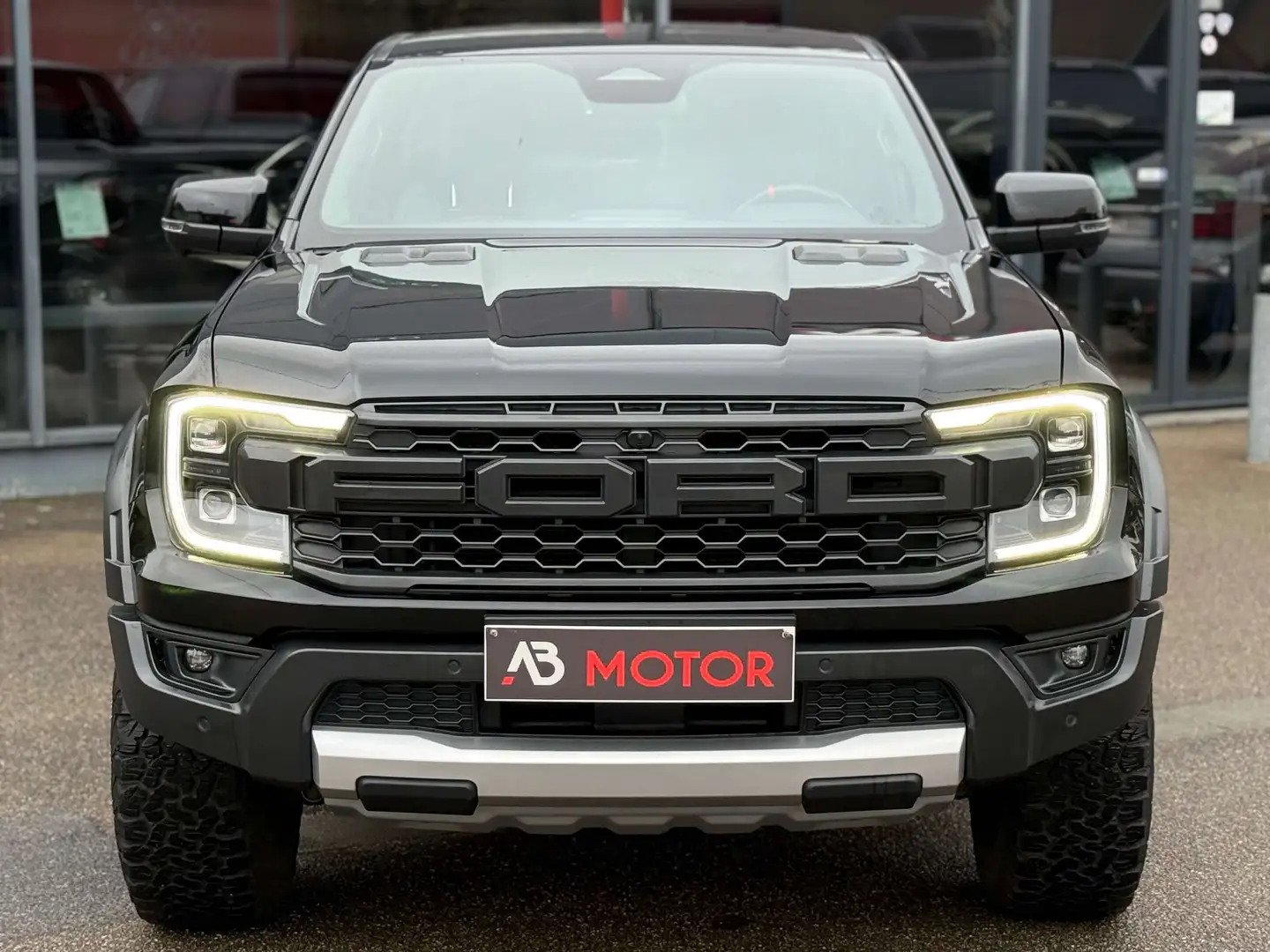 Ford Ranger Raptor 3.0 V6 292CV TVAC 4X4 LED GPS CAMERA ACC FULL OPT Schwarz - 2