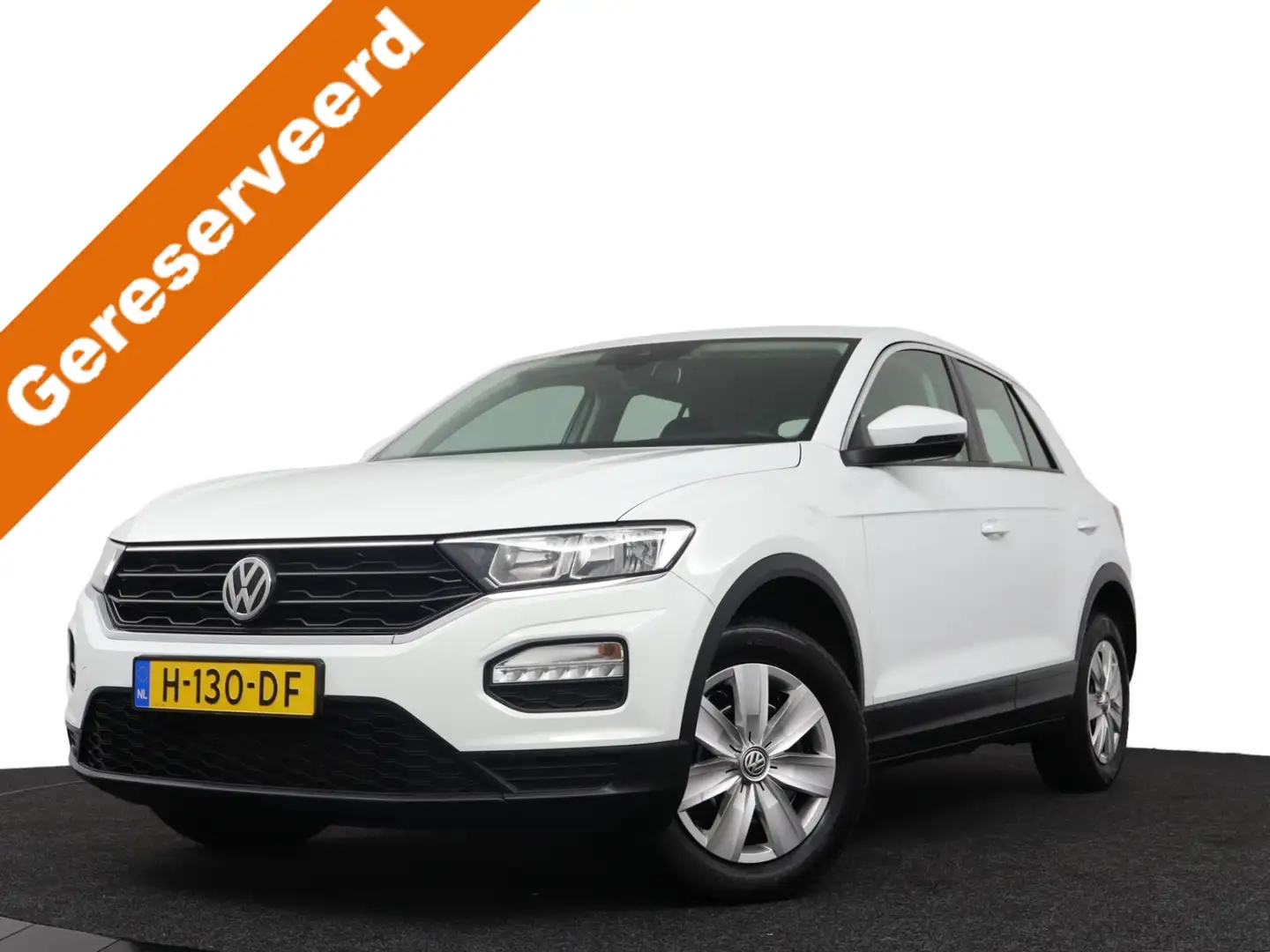Volkswagen T-Roc 1.0 TSI 115PK AC/REGEN.SENS/RIJSTROOK.SENS/TREKHAA Wit - 1