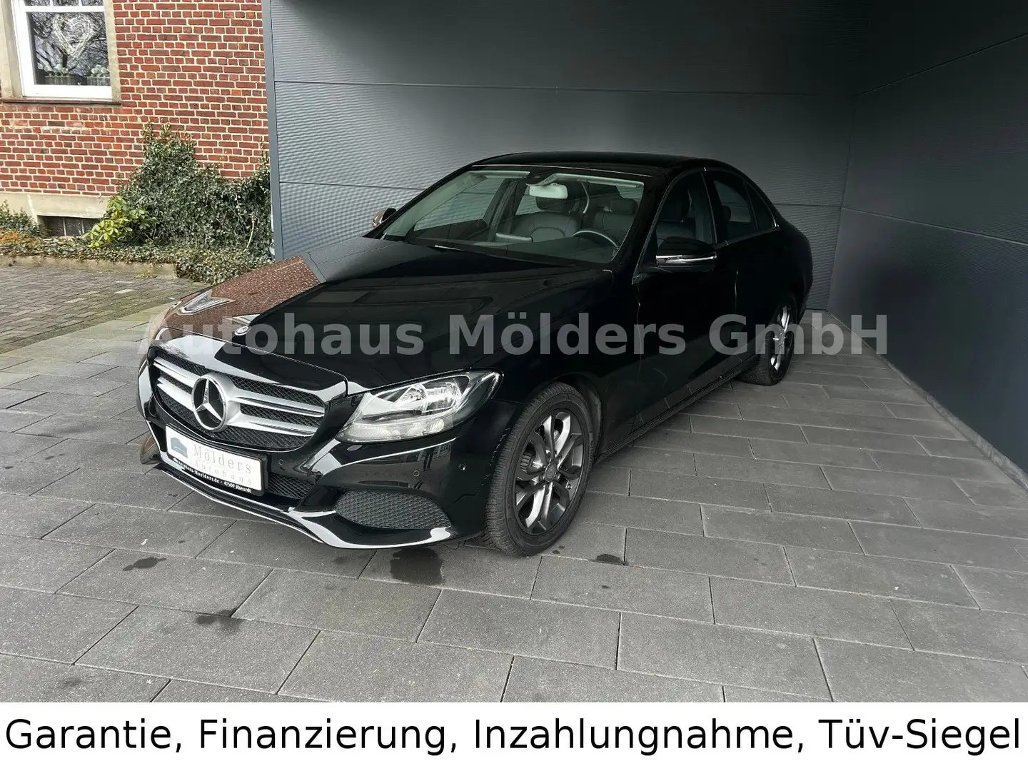 Mercedes-Benz C 180 Lim. Avantgarde *Garantie*Navi* 259€ mtl. Zwart - 1
