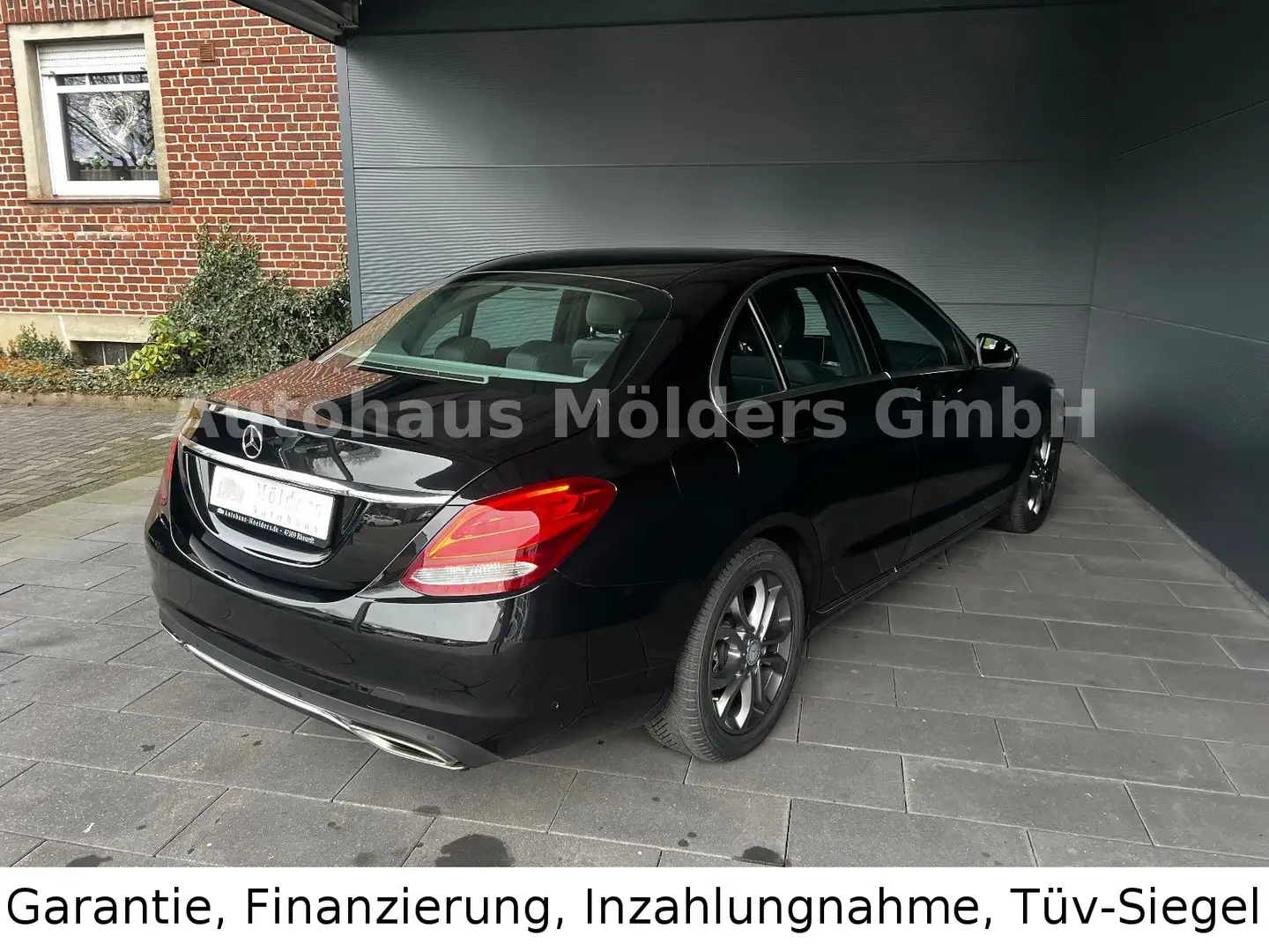 Mercedes-Benz C 180 Lim. Avantgarde *Garantie*Navi* 259€ mtl. Zwart - 2