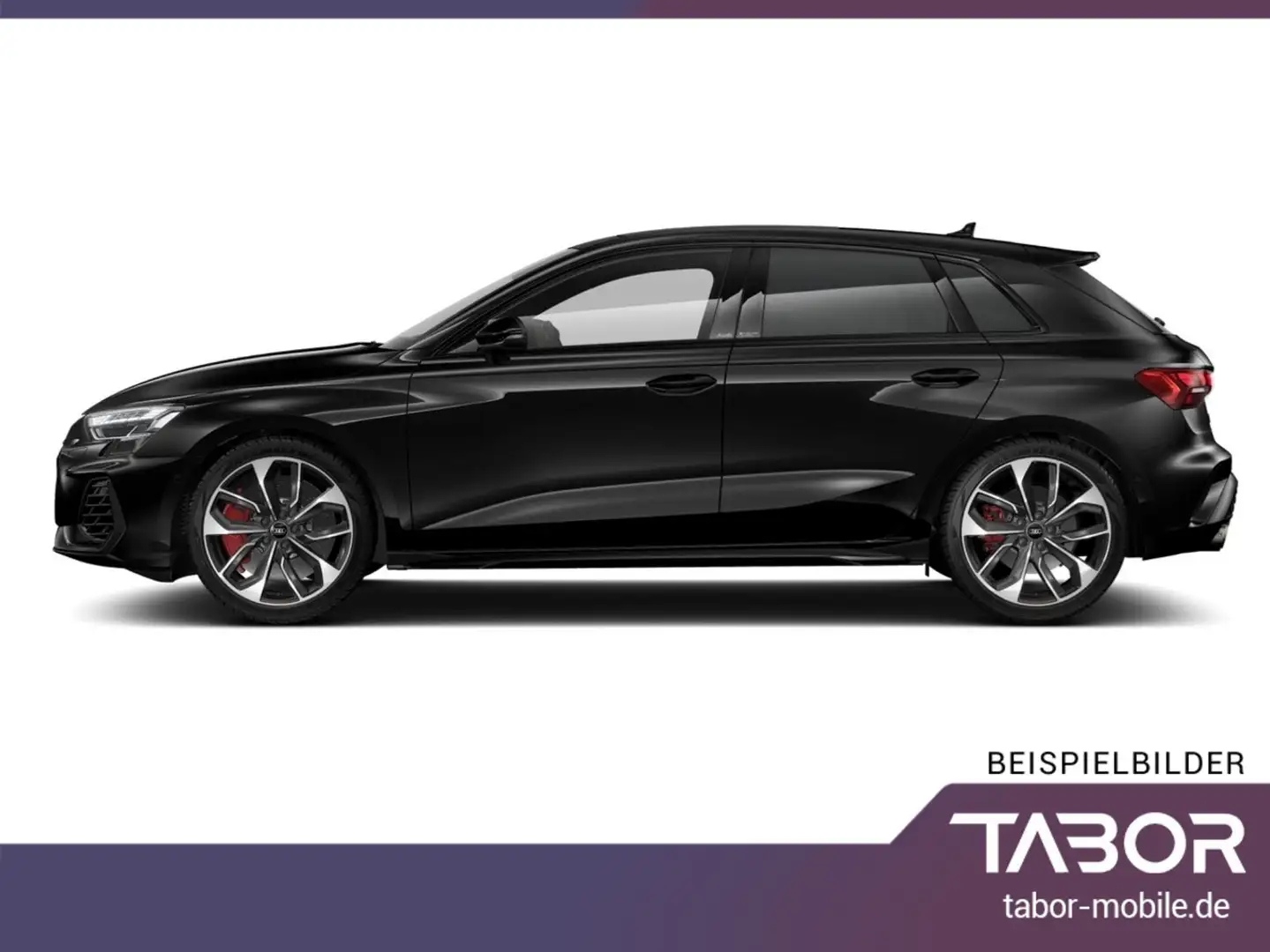 Audi S3 Sportback MY25 PerfAbgas Nav 19Z Nappa Memory Schwarz - 2