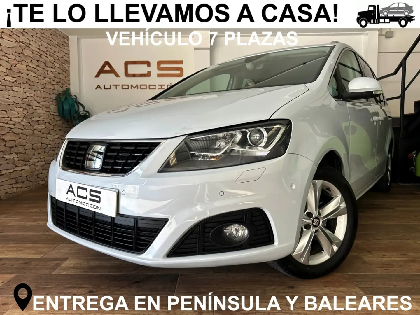 SEAT Alhambra 1.4 TSI S&S Xcellence DSG 7 plazas Gris - 1