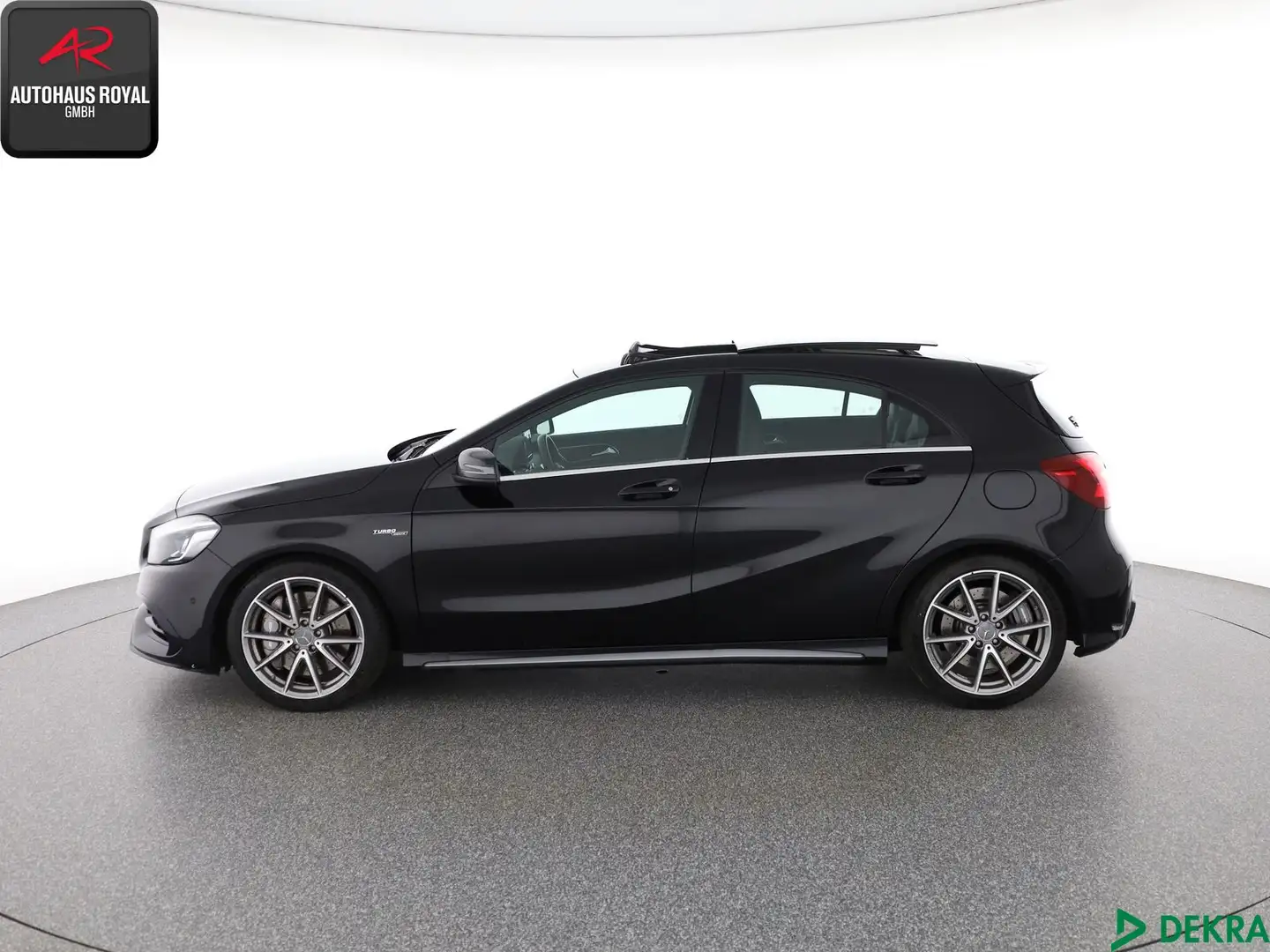 Mercedes-Benz A 45 AMG A 45 AMG 4M EXKLUSIV PANORAMA,SCHECKHEFT,1.HAND Black - 2