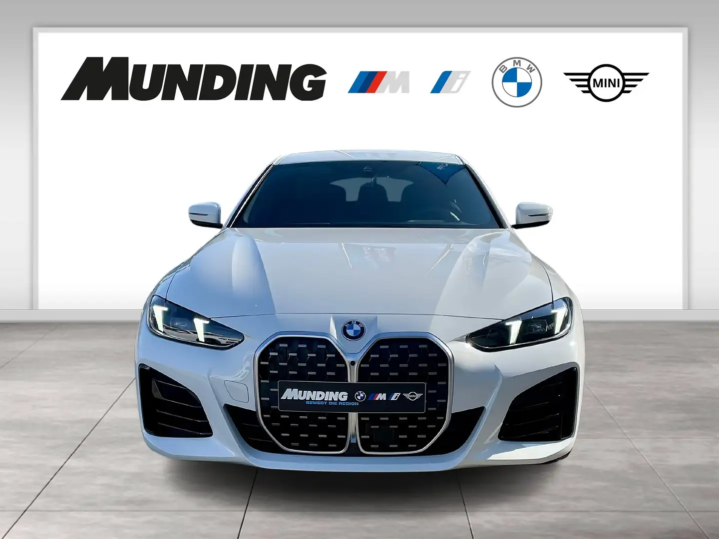 BMW 420 i A Gran Coupé M-Sportpaket HiFi|DAB|LED|RFK Wit - 2