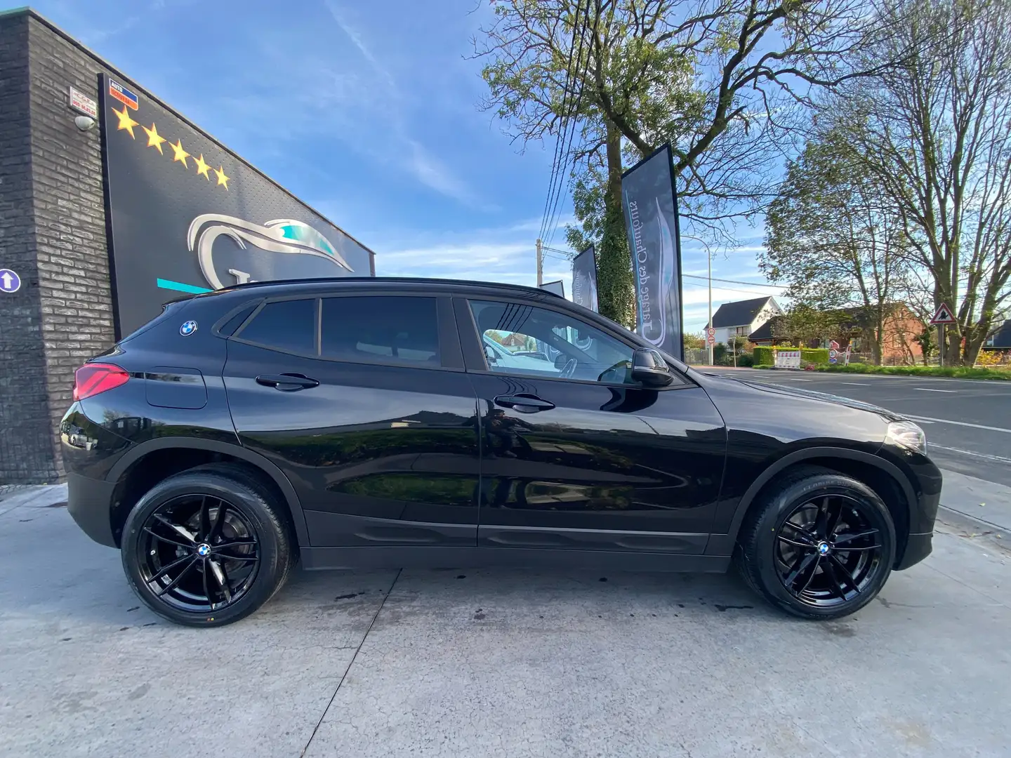 BMW X2 2.0 dA sDrive18d - ! 1er Propr. ! - Tva Récup. Чорний - 2