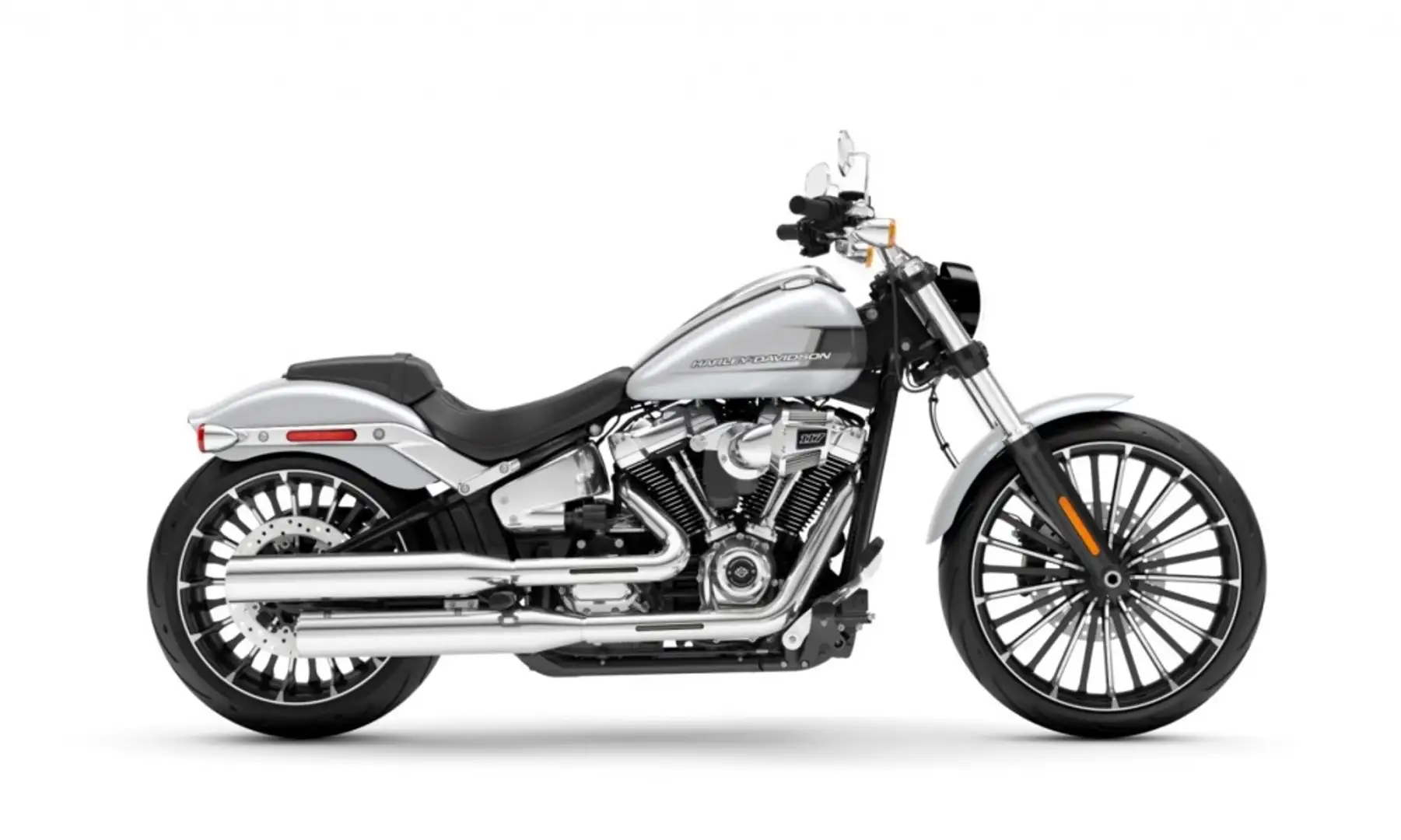 Harley-Davidson Softail FXBR BREAKOUT " STOCK DEAL " Blanc - 1