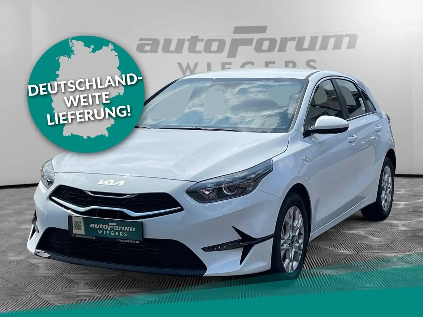 Kia Ceed / cee'd 1.0T VISION +NAVI+DAB+KAMERA+SHZ+LFA Weiß - 1