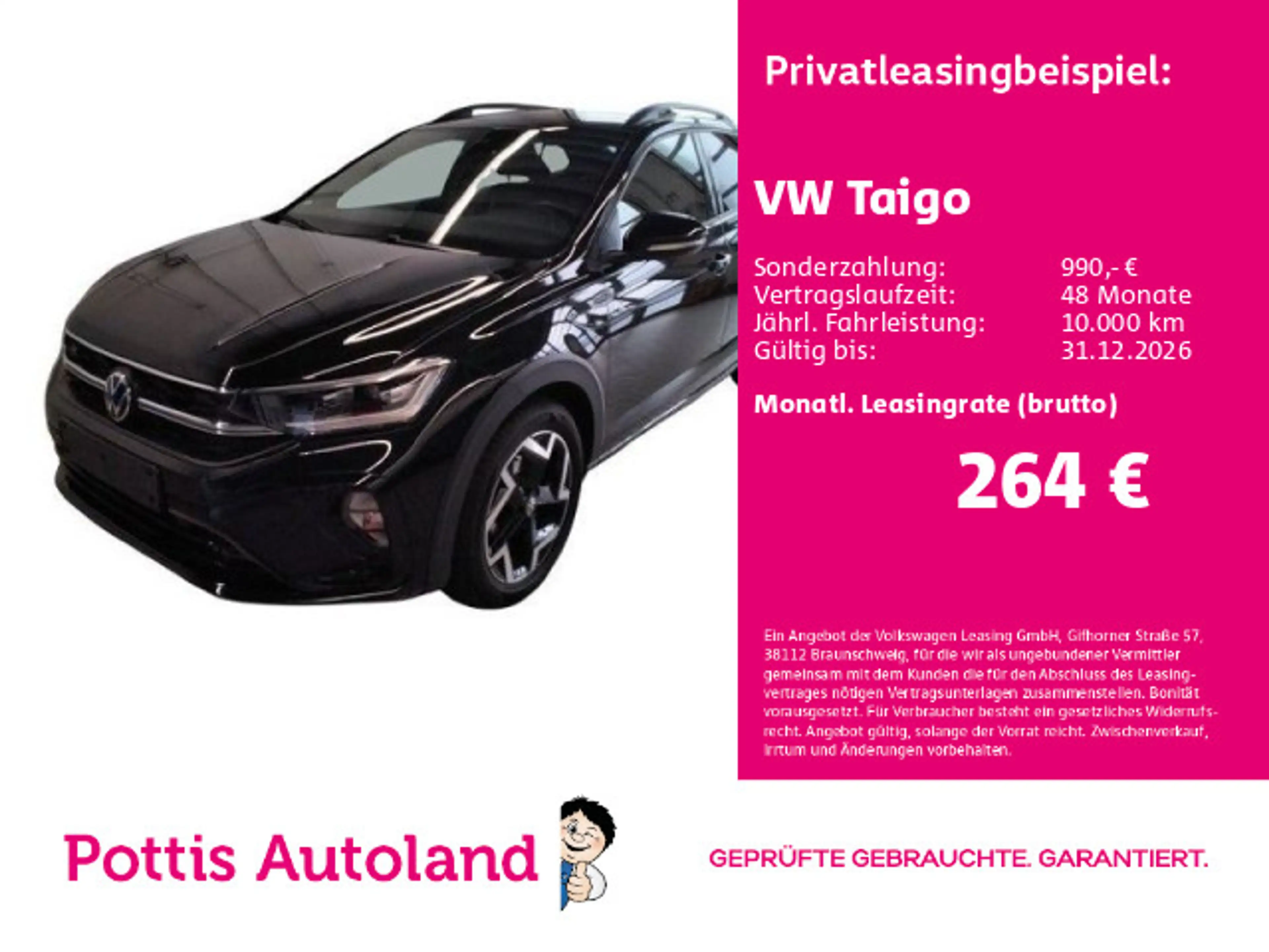 Volkswagen Taigo 1.0 TSI DSG R-LINE AHK IQ.LIGHT NAVI KAMER