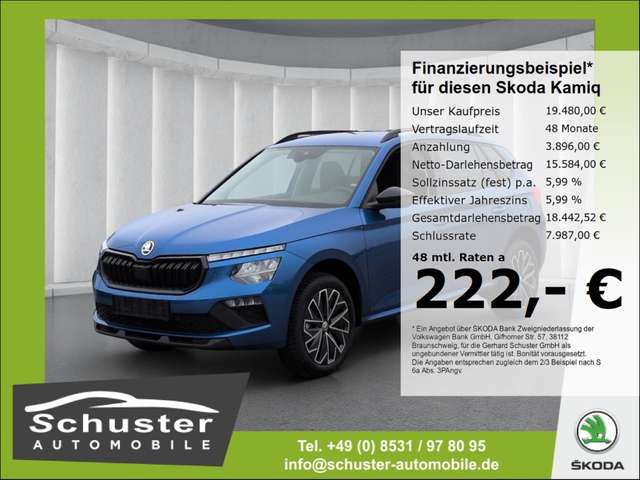Imagine Skoda Kamiq Selection 1.0TSI*LED R-Kam digCock Keyless
