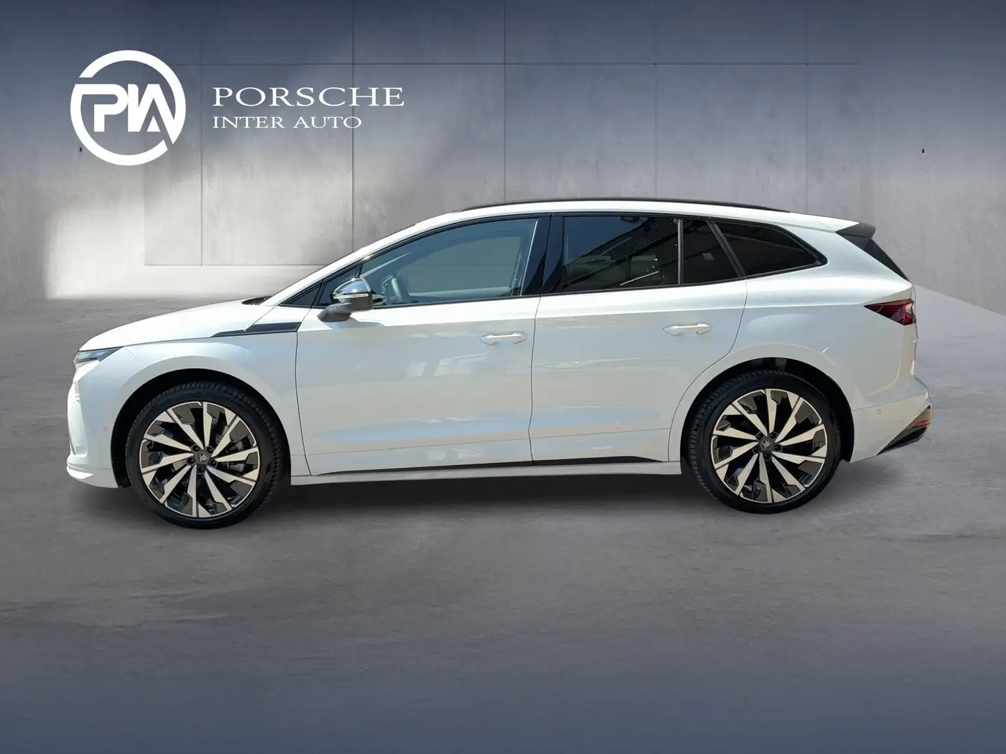 Skoda Enyaq Sportline 85x Weiß - 2