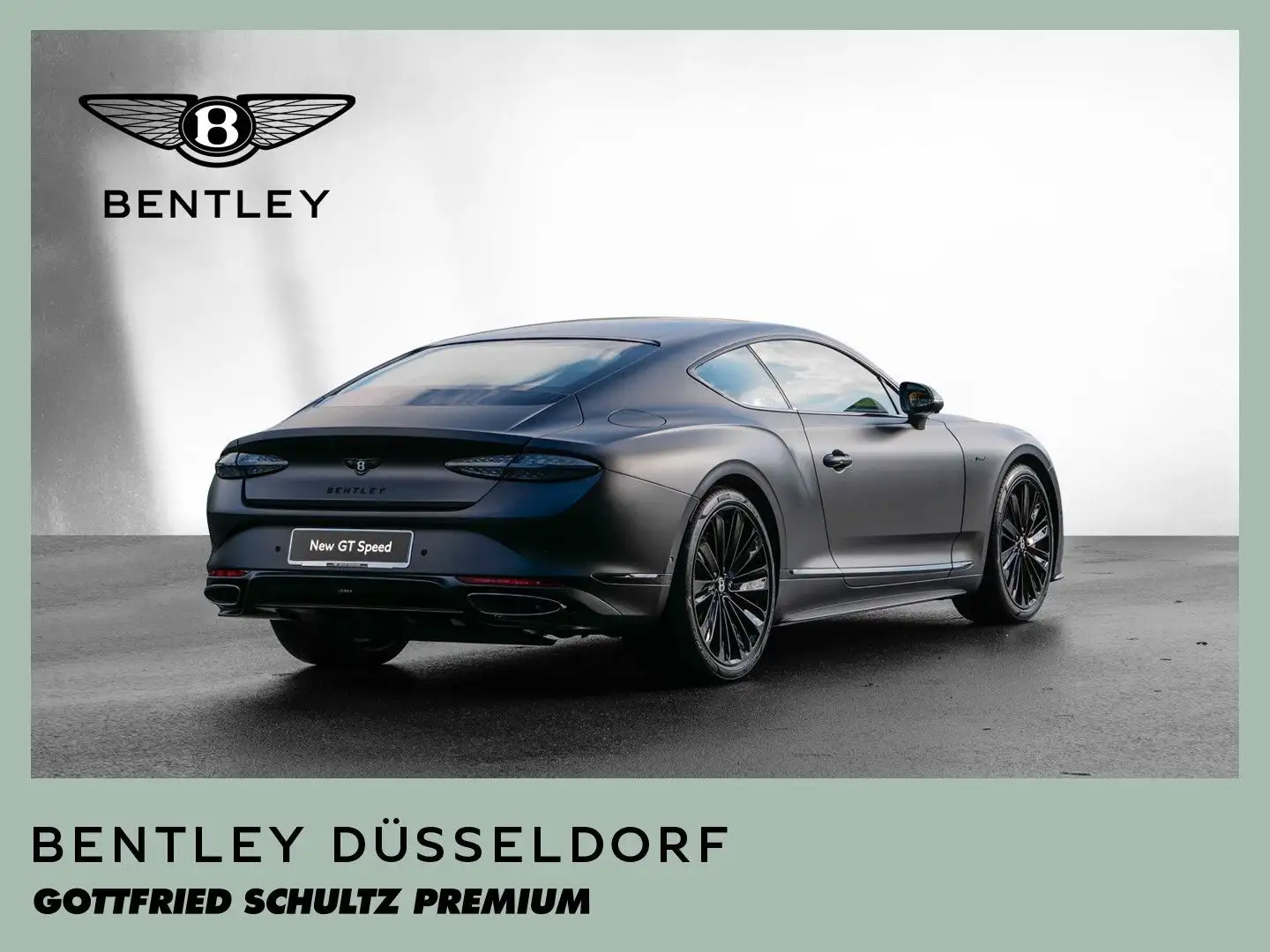 Bentley Continental GT Speed // BENTLEY DÜSSELDORF Schwarz - 2