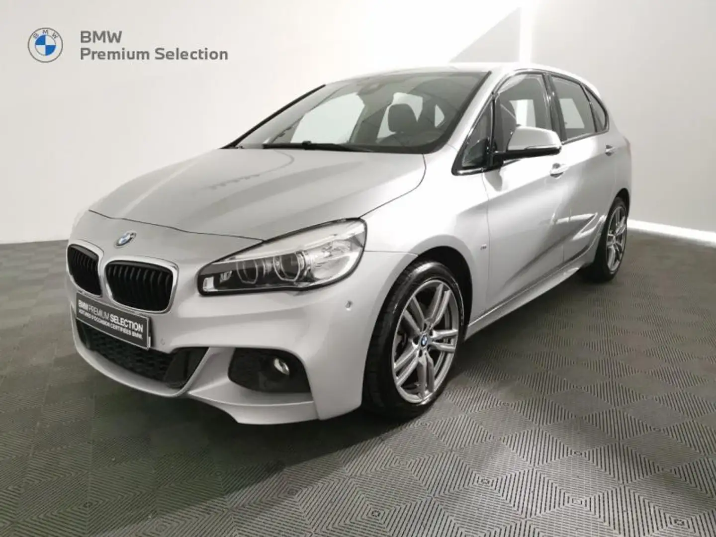 BMW 218 218iA 136ch M Sport Argent - 1