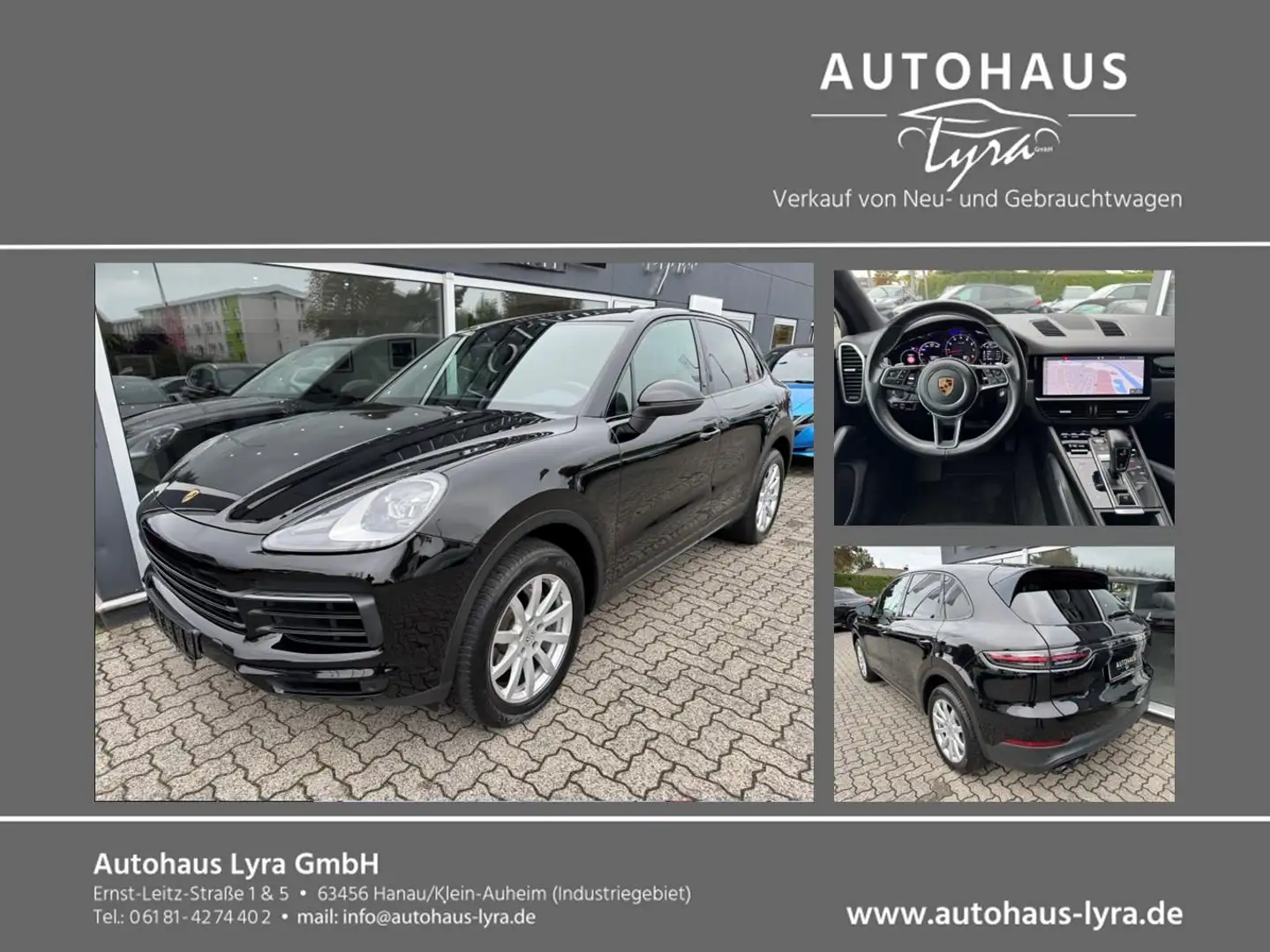 Porsche Cayenne *LED*NAVI*KAMERA*BOSE*MOTOR KLACKERT* Noir - 1