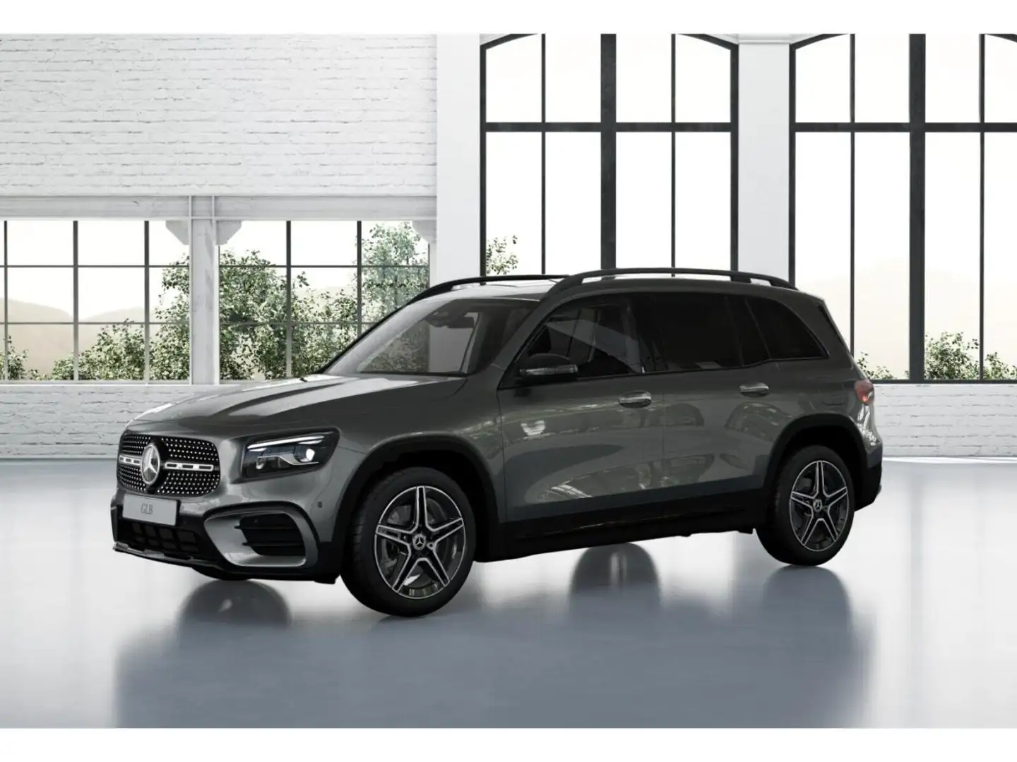 Mercedes-Benz GLB 200 d AMG Night*AHK*EasyPack*Kamera*Multibea Grau - 2