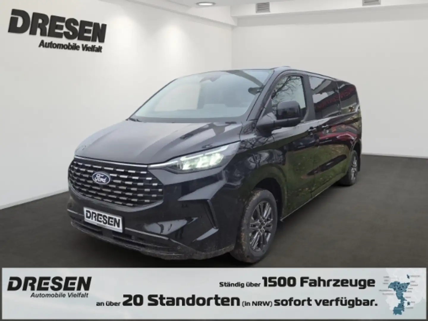 Ford Tourneo Custom Titanium 320 L2+ Sitzheizung + Keyless Entry + Fer Schwarz - 1