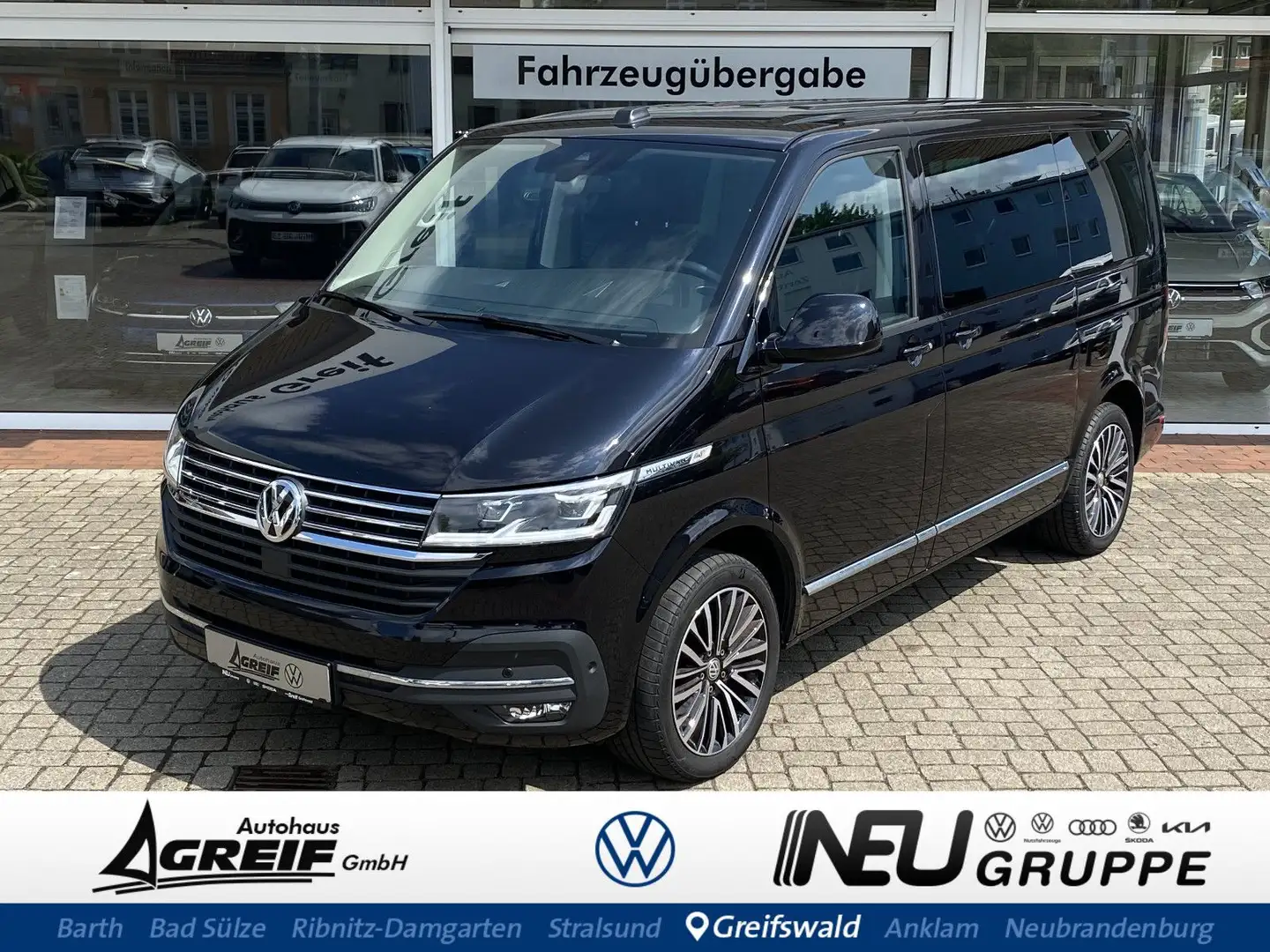 Volkswagen T6 Multivan Multivan 6.1 2.0 TDI DSG Highline*4x4*LED*NAVI* Noir - 1