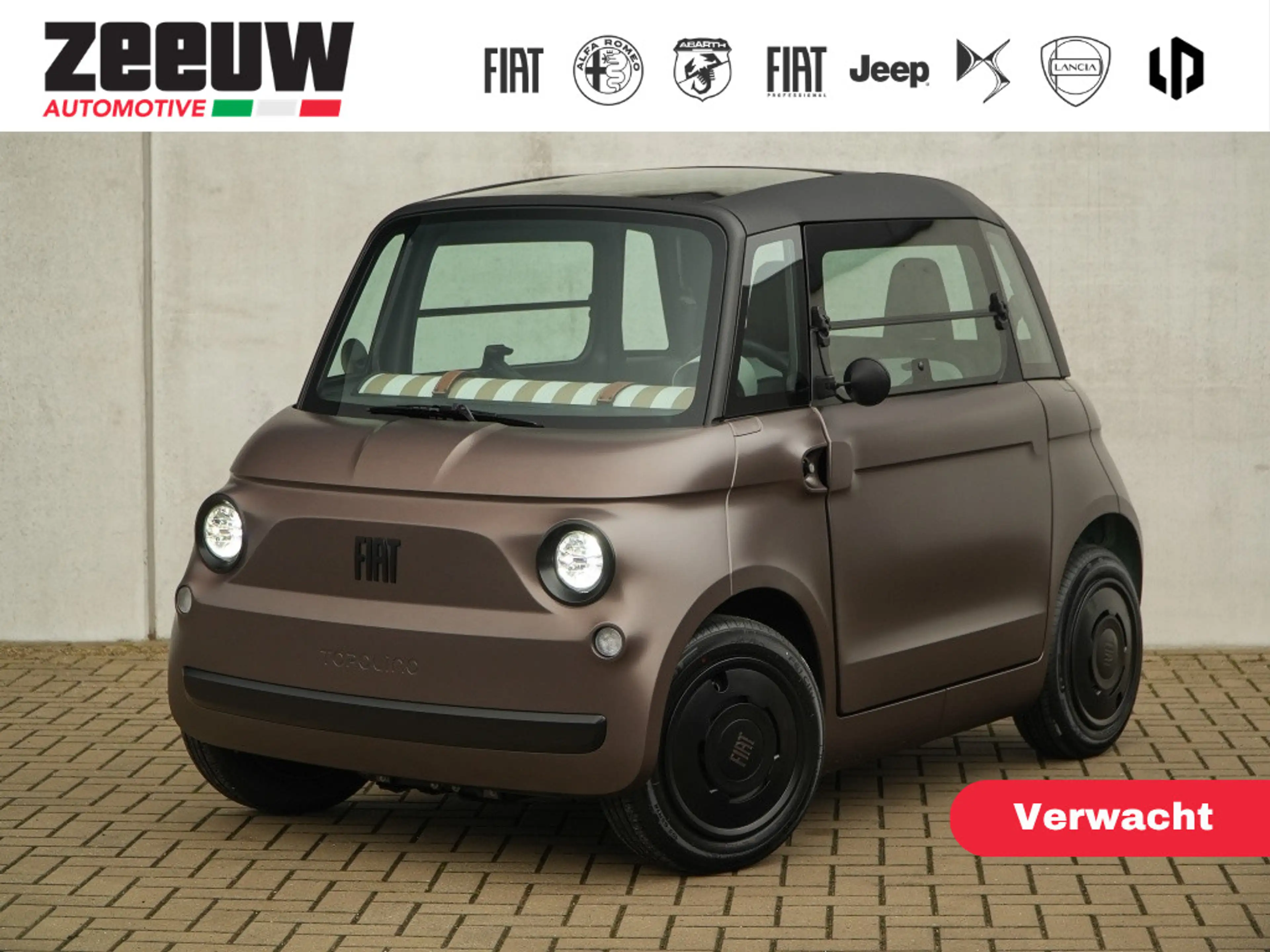Fiat Topolino "Barista Edition" | Cafe Latte | Direct Leverbaar