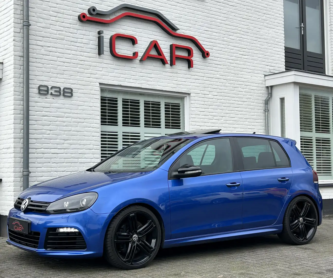 Volkswagen Golf 2.0 R 4-Motion MAXX Voll DCC schuifdak Keyless Blauw - 1