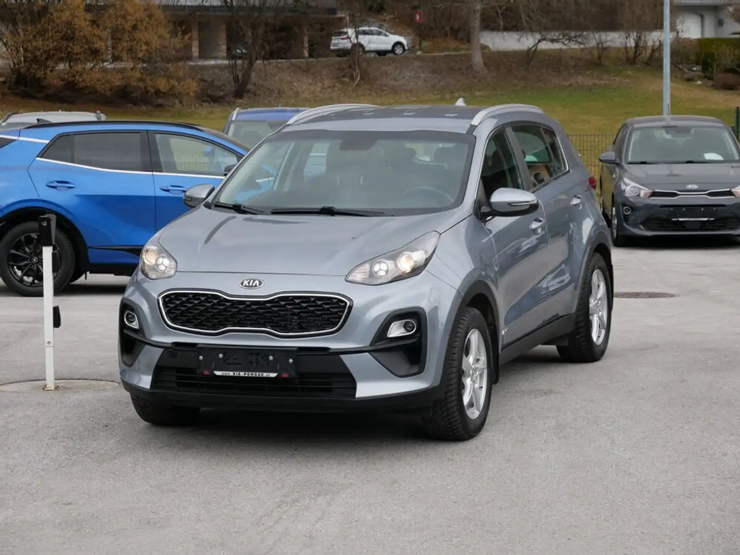 Kia Sportage 1,6 CRDI MHD AWD Silber DCT Aut. Silber - 2