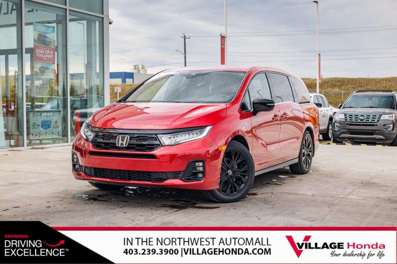 2026 Honda Odyssey Black Edition Rear Entertainment System / Remote S