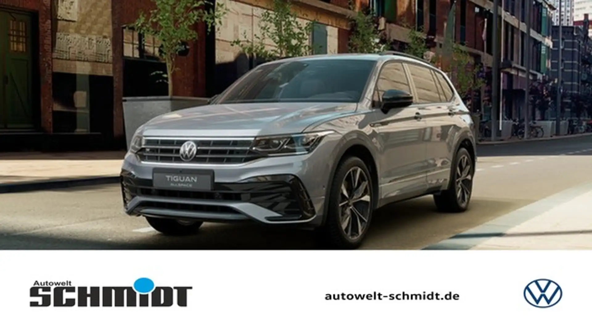 Volkswagen Tiguan Allspace 2.0 TDI R-Line 4WD PANO SOUND AHK NAVI EASY OPE... Grau - 1