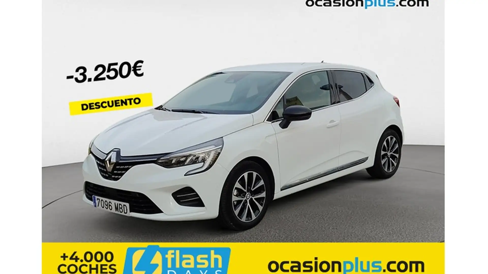 Renault Clio E-TECH Híbrido Techno 103kW Blanco - 1