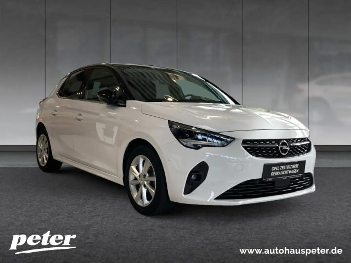 Opel Corsa Corsa 1.2 Turbo Elegance Klimaautomatik Sitzheizun Blanc - 2