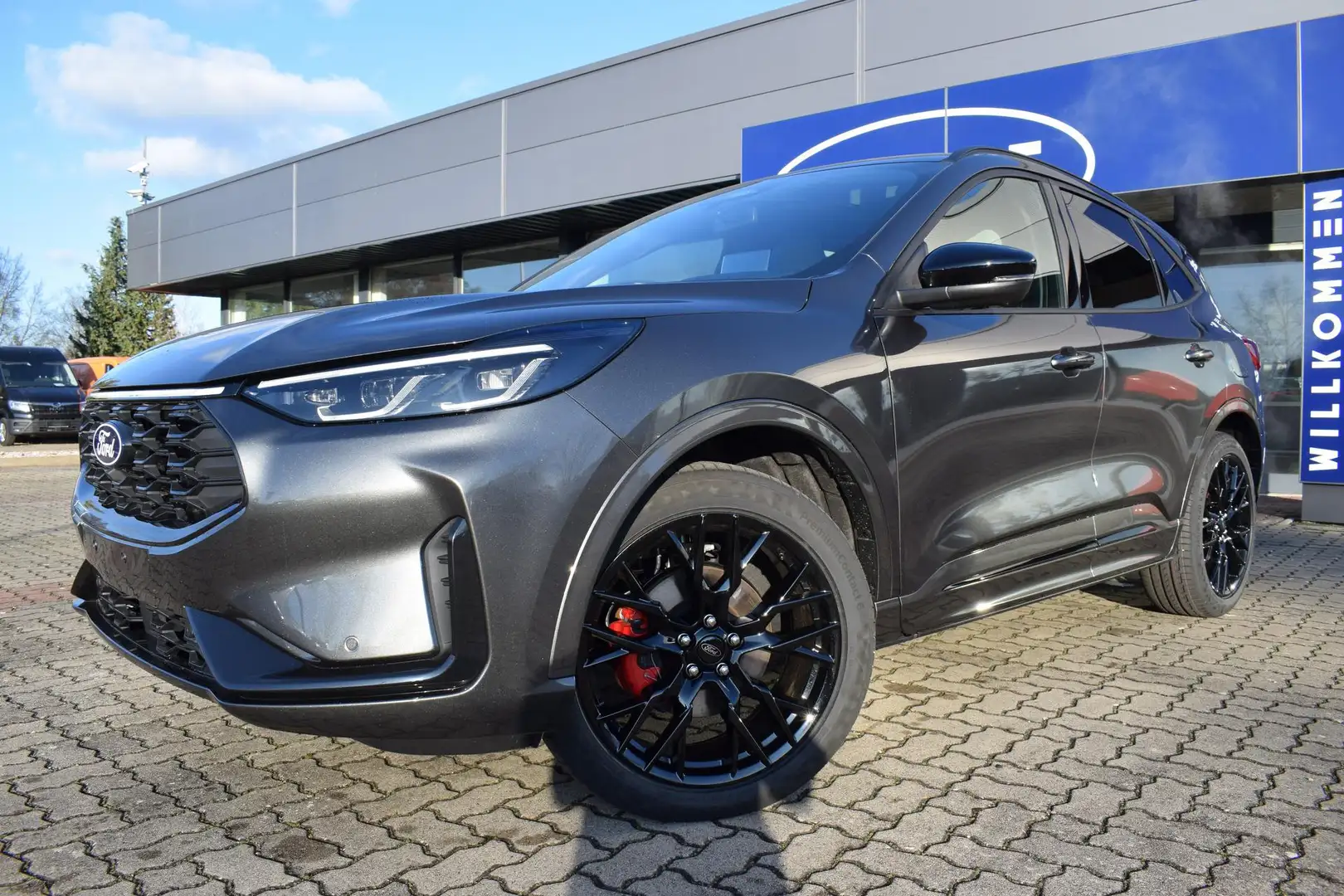 Ford Kuga FHEV Hybrid Sound Edition 4x4 Vollausstattung Grijs - 1