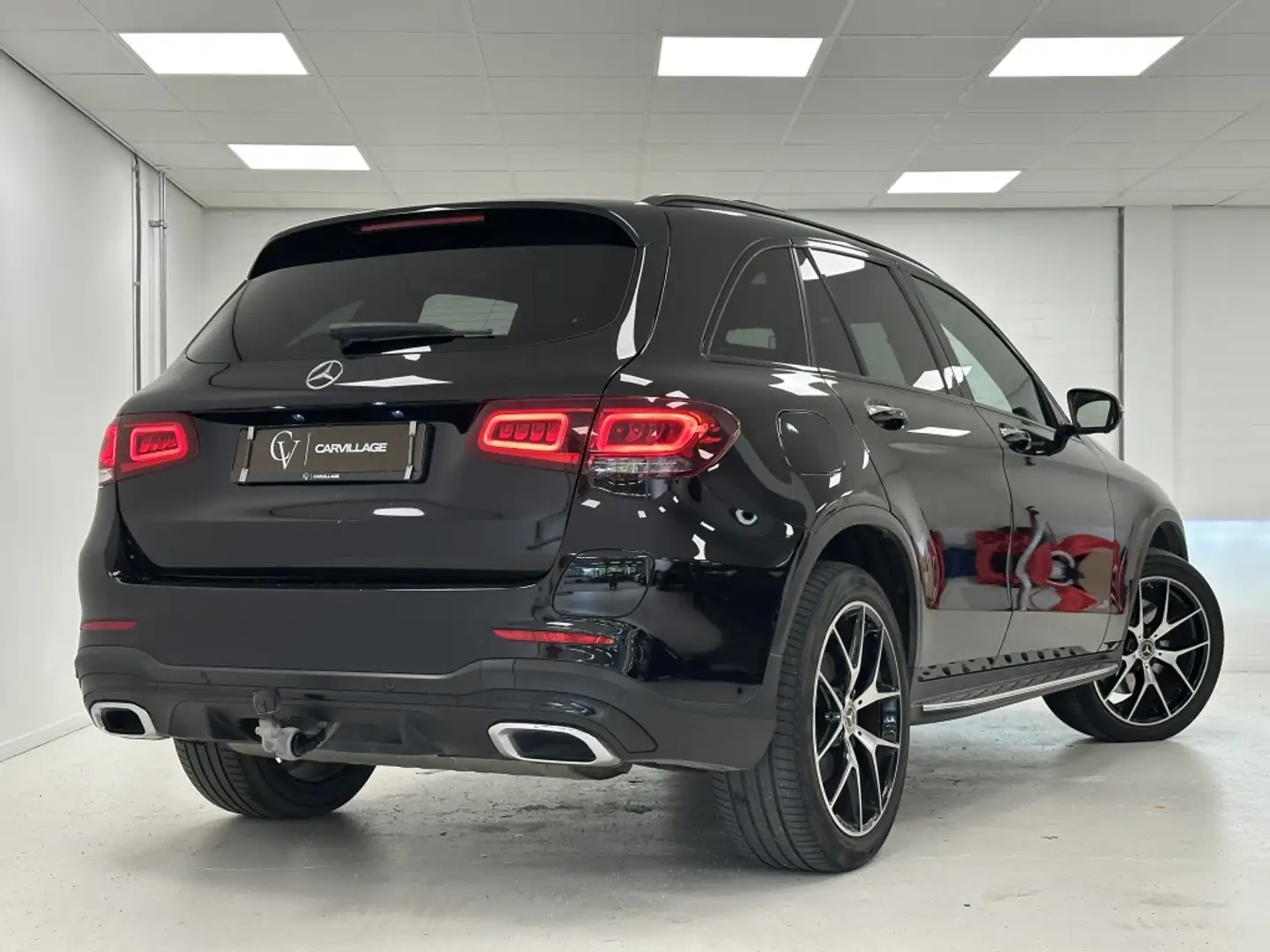 Mercedes-Benz GLC 300 300e 4M. AMG Premium Plus | Burmester | Trekhaak | Zwart - 2