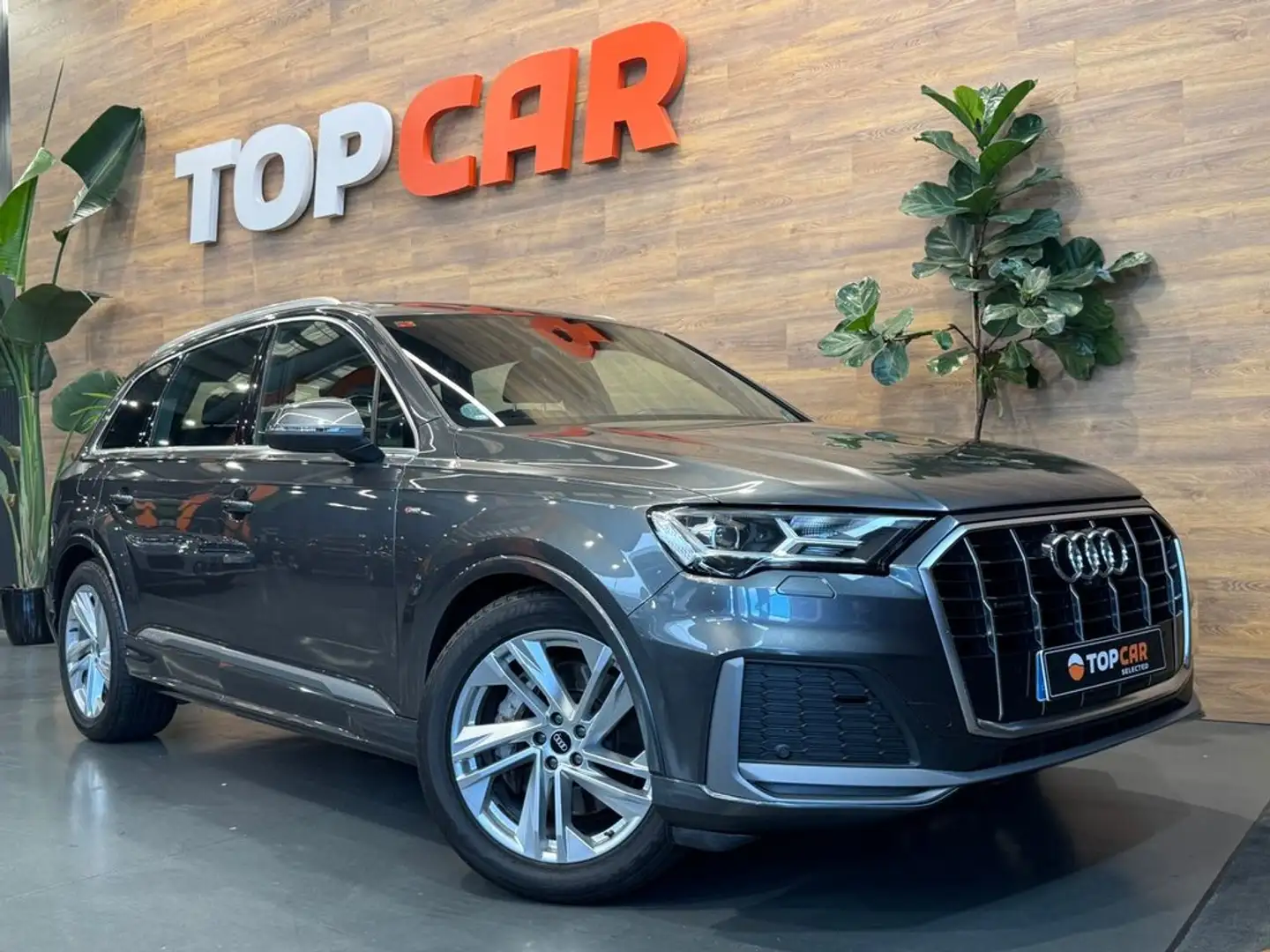 Audi Q7 4.5 Tdi Quattro Sline Gris - 2
