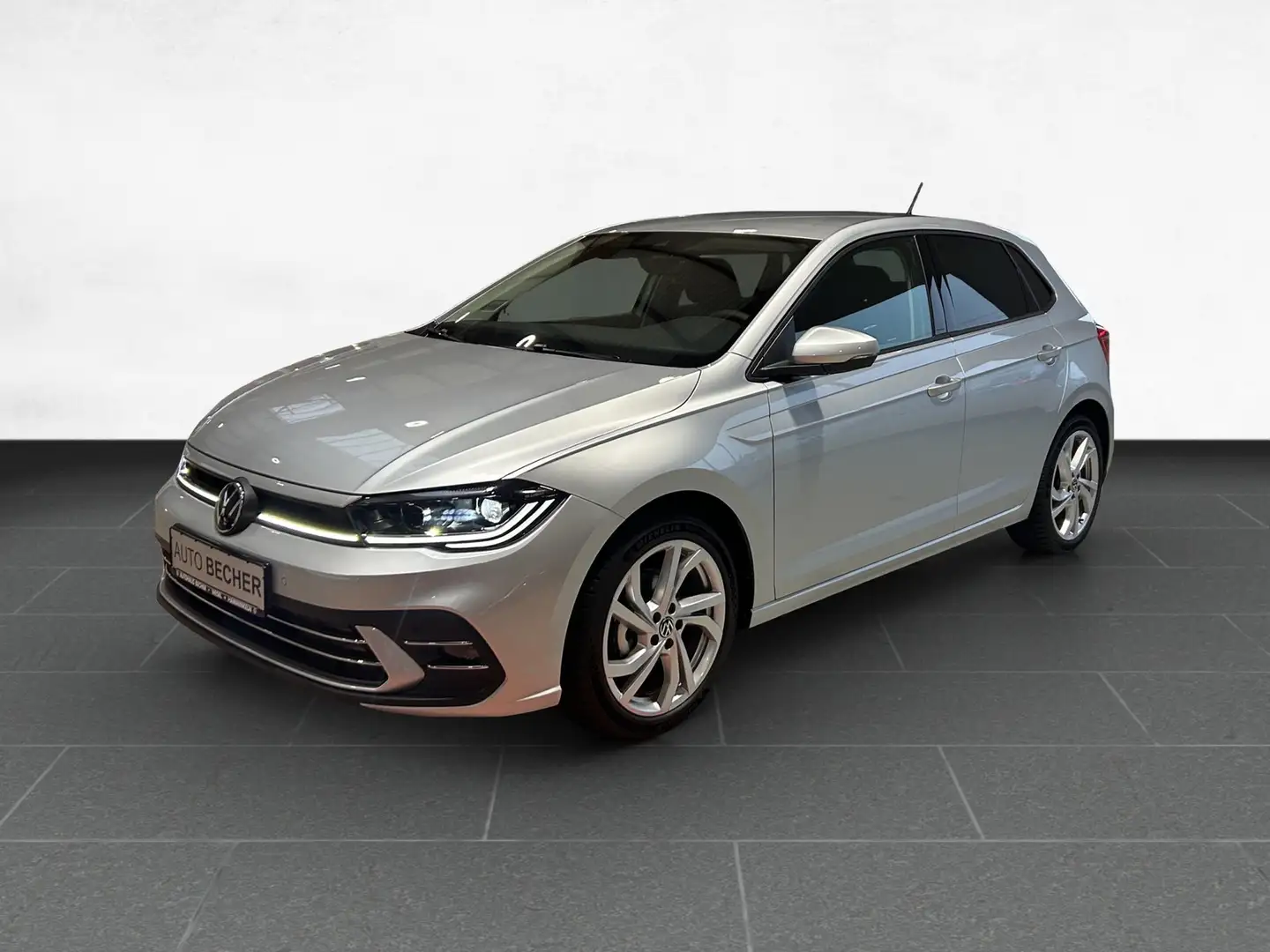 Volkswagen Polo Style 1.0 TSI 5-Gang /Matrix/IQ.Drive/Navi Silber - 2