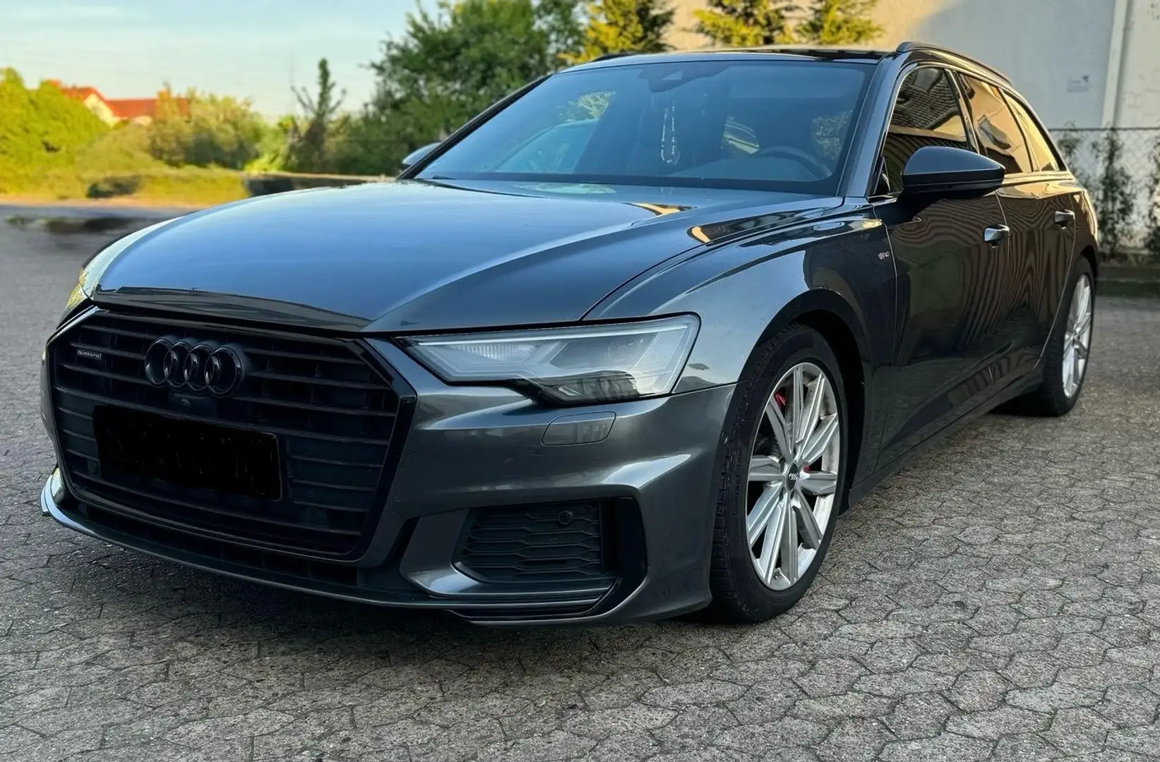 Audi A6 50 TDI quattro S-tronic sport S-Line|Unfallwagen Grau - 1