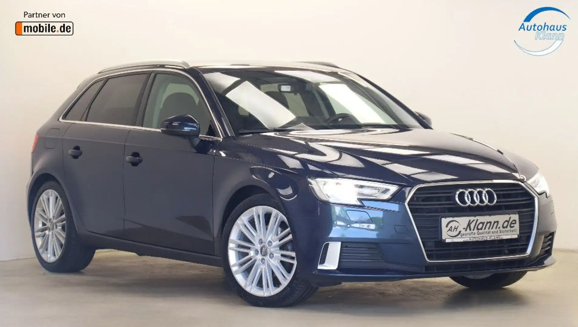 Audi A3 2.0TDI 150PS Sportback Sport Virtual Carplay Blau - 1