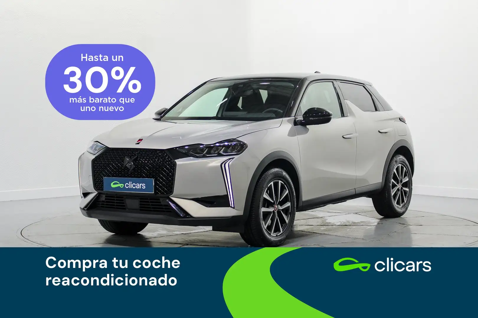 DS Automobiles DS 3 Crossback BlueHDi Performance Line 130 Aut. Plateado - 1