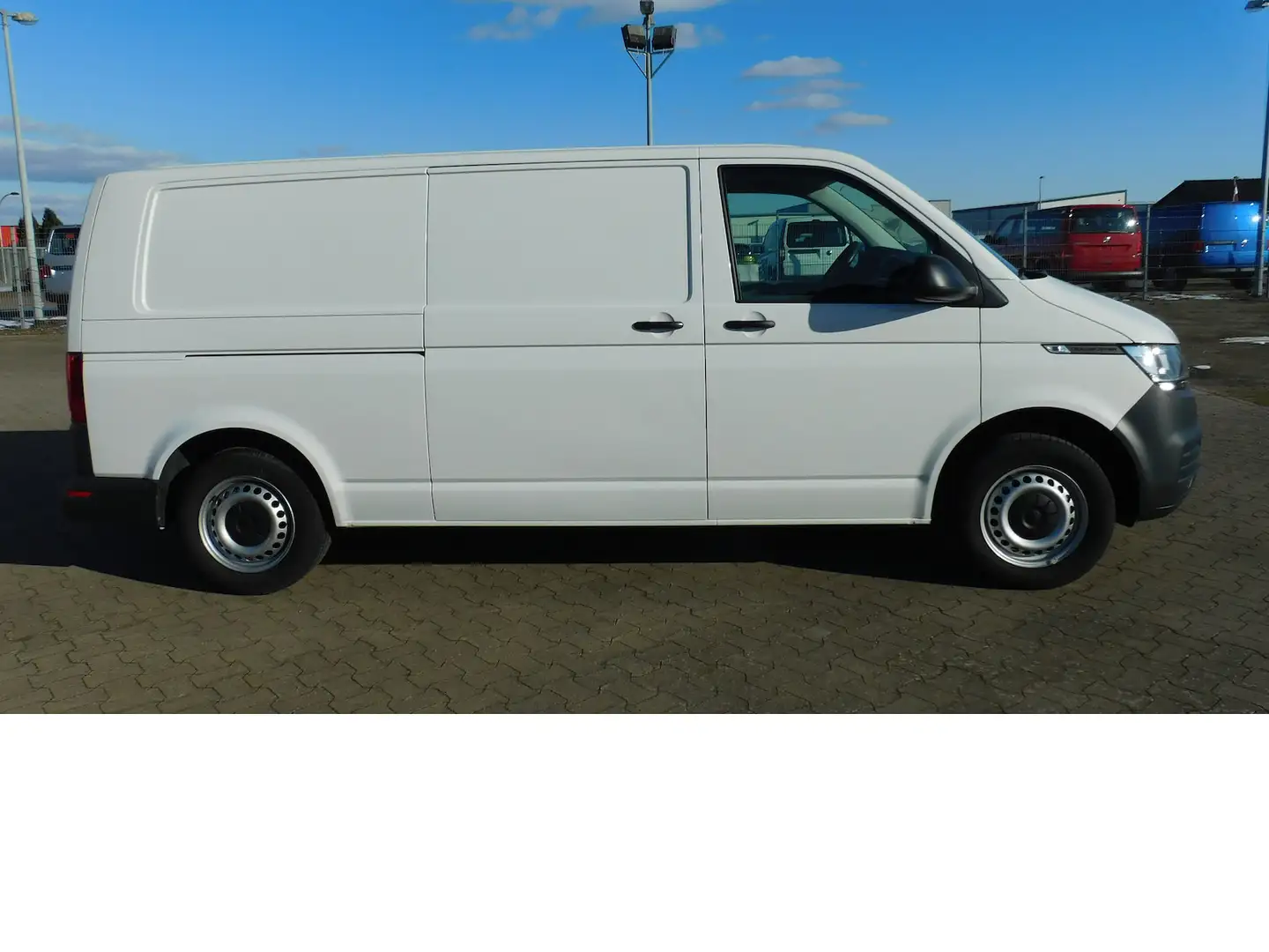 Volkswagen T6.1 Transporter Abt e- Kasten Lang 1-Gang Klima Білий - 2