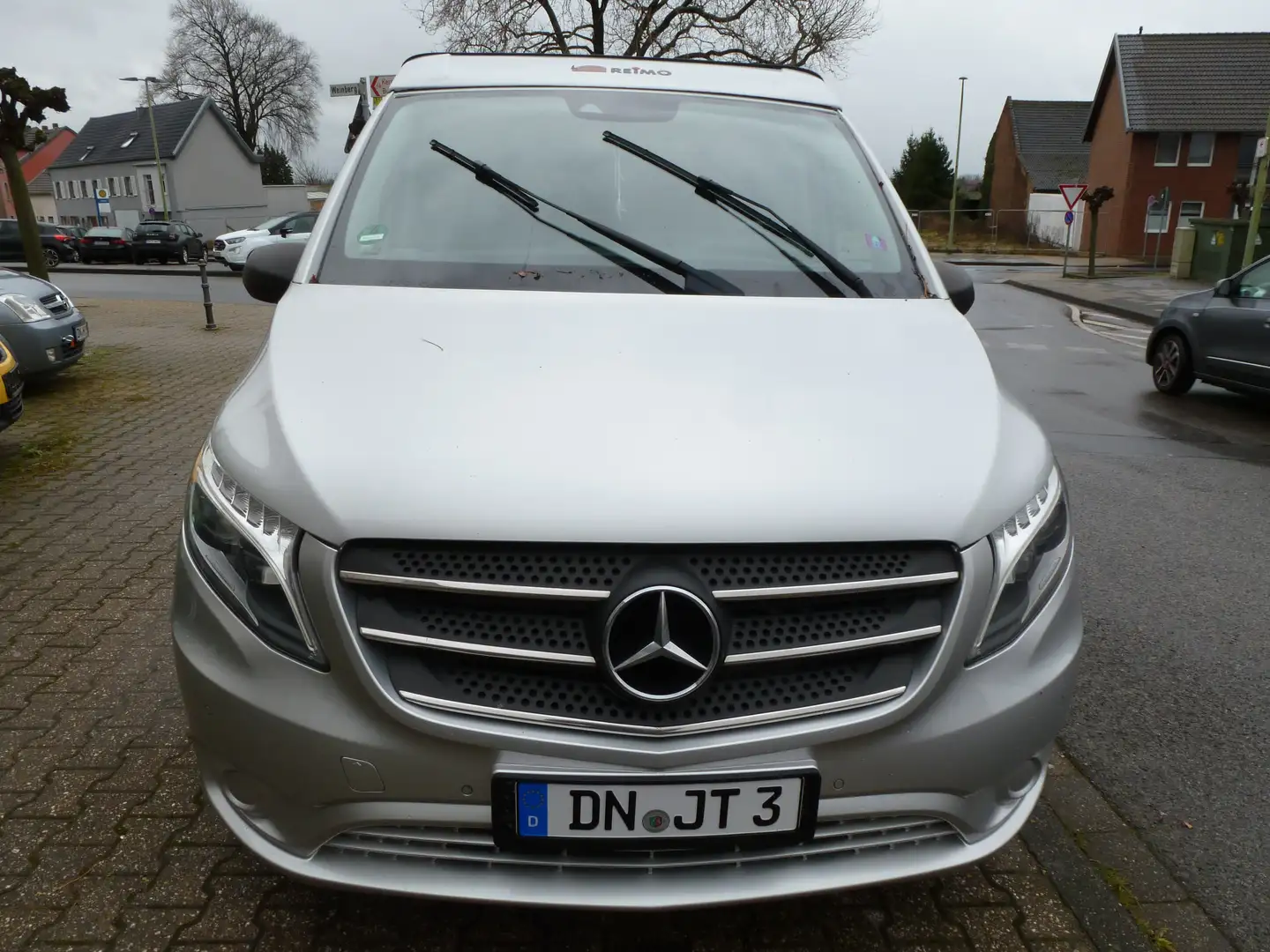 Mercedes-Benz Vito Wohnmobil Lang Aufstelldach Argent - 1