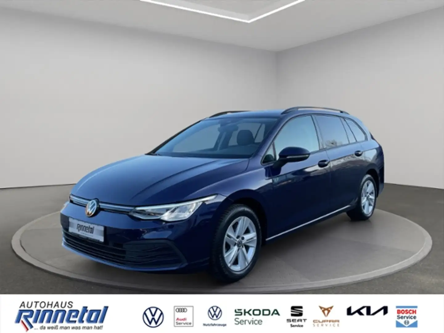 Volkswagen Golf Variant VIII Variant 2.0 TDI DSG Life AHK+ACC+NAVI+LED LI Blau - 1