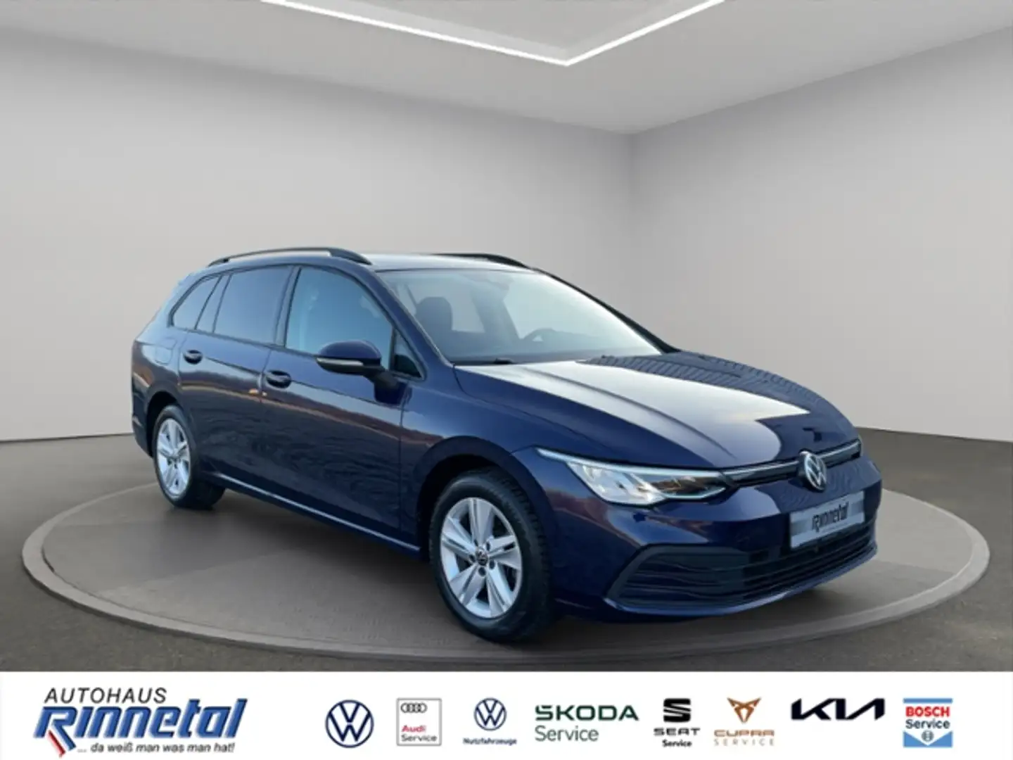 Volkswagen Golf Variant VIII Variant 2.0 TDI DSG Life AHK+ACC+NAVI+LED LI Blau - 2