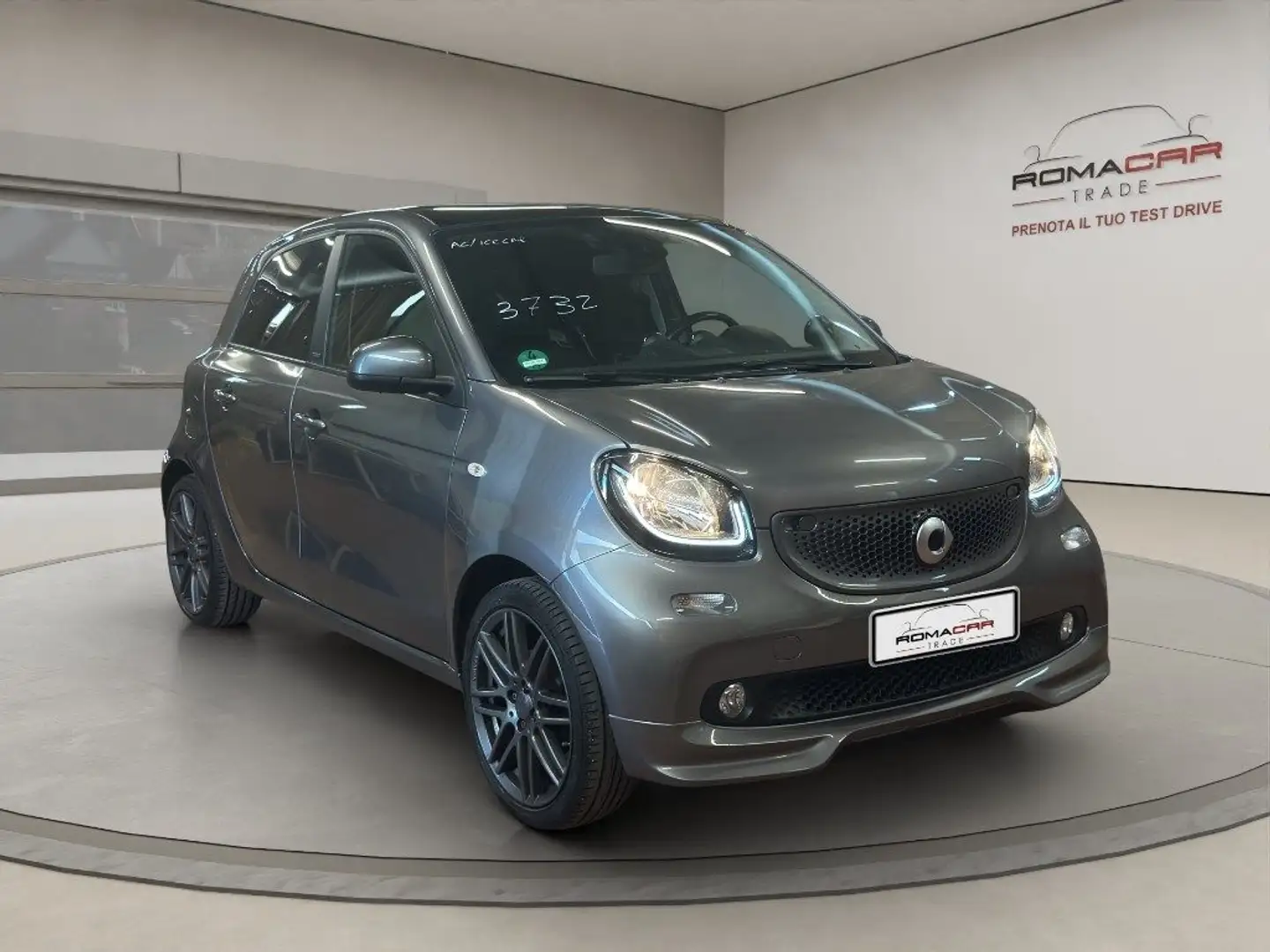 smart forFour 90 0.9 Turbo twinamic PACK BRABUS! Grigio - 2