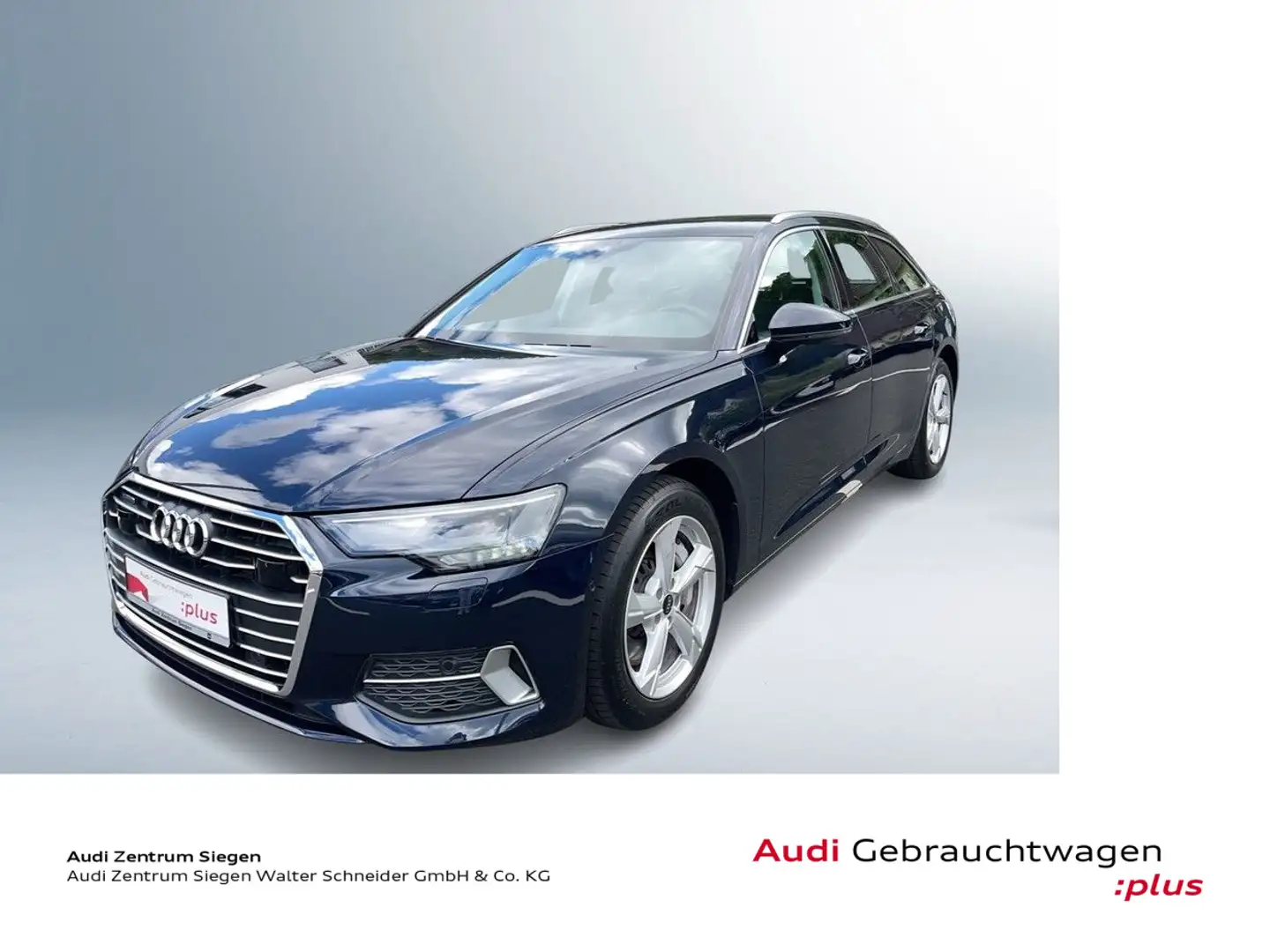 Audi A6 50 TFSI e quattro sport Navi VC AHK RFK Blau - 1