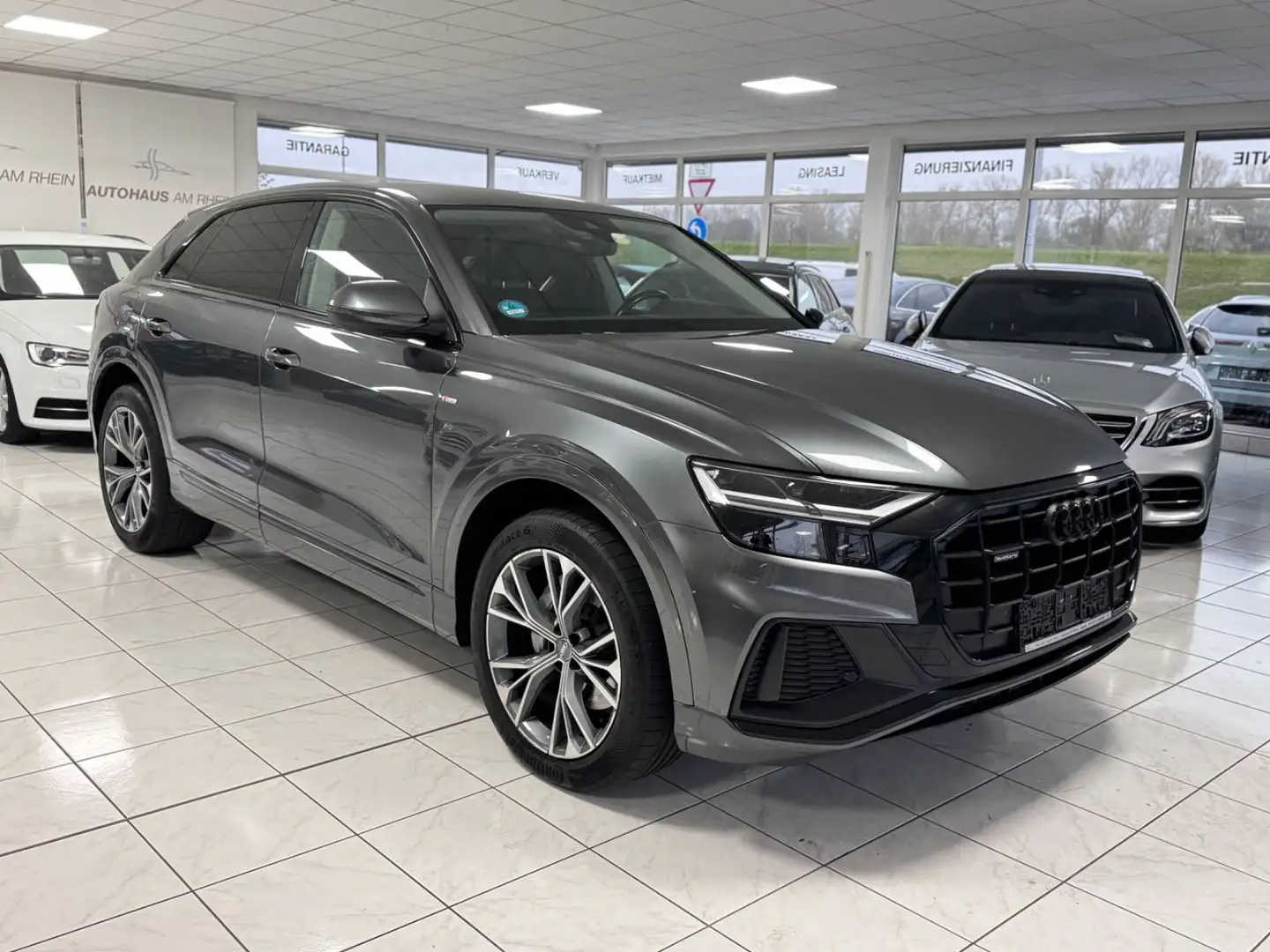 Audi Q8 50 TDI quattro+S-Line+Navi+Kamera+Mwst+LED Grau - 1