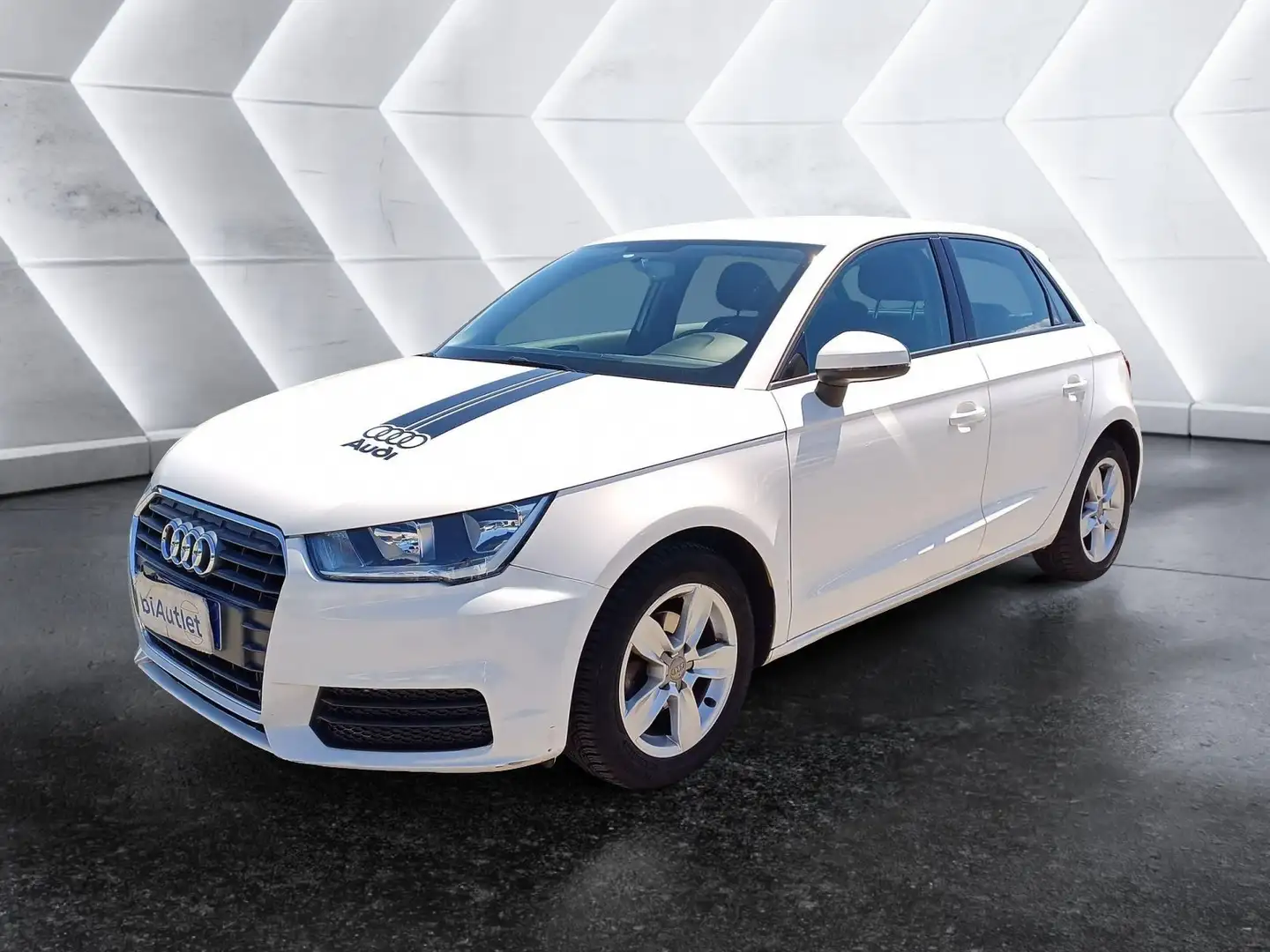 Audi A1 Sportback 1.4 tdi Blanc - 1