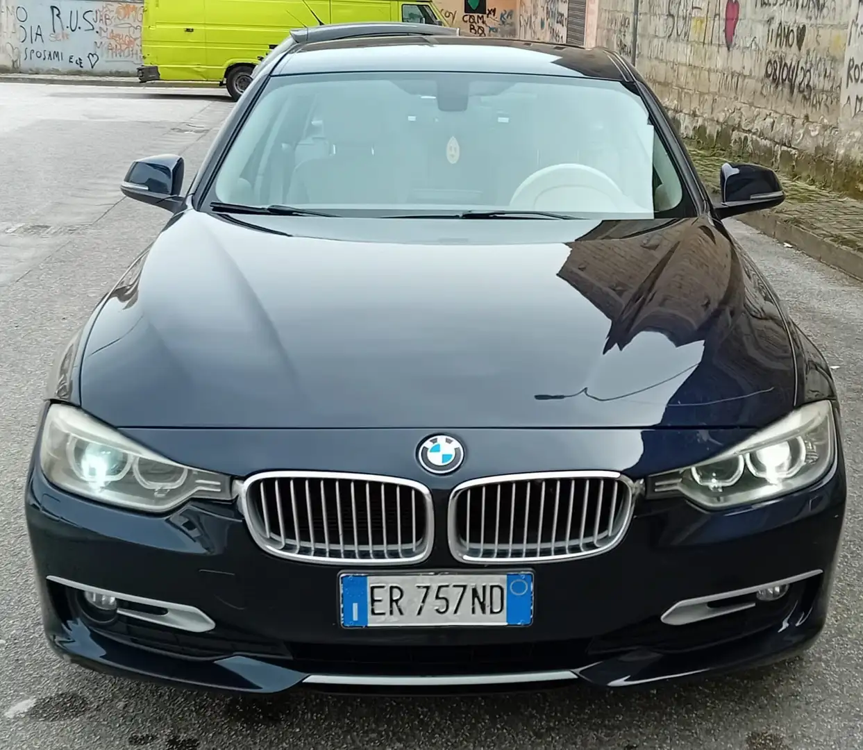 BMW 320 BMW 320d 2.0d 184CV 2013 AUTO PERFETTA IN TUTTO Bleu - 1