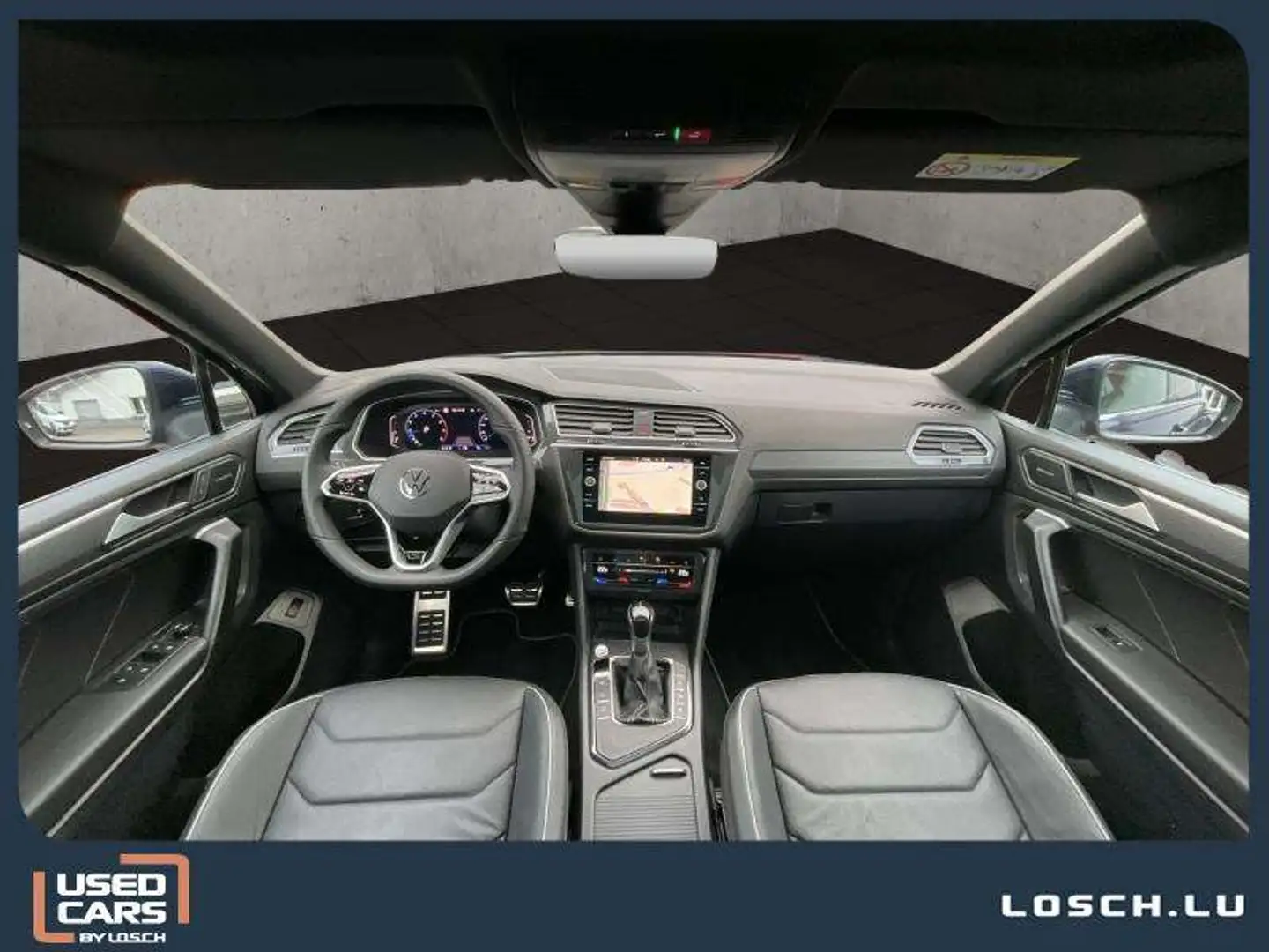 Volkswagen Tiguan Allspace R-Line+DSG+Pano+360 Bleu - 2