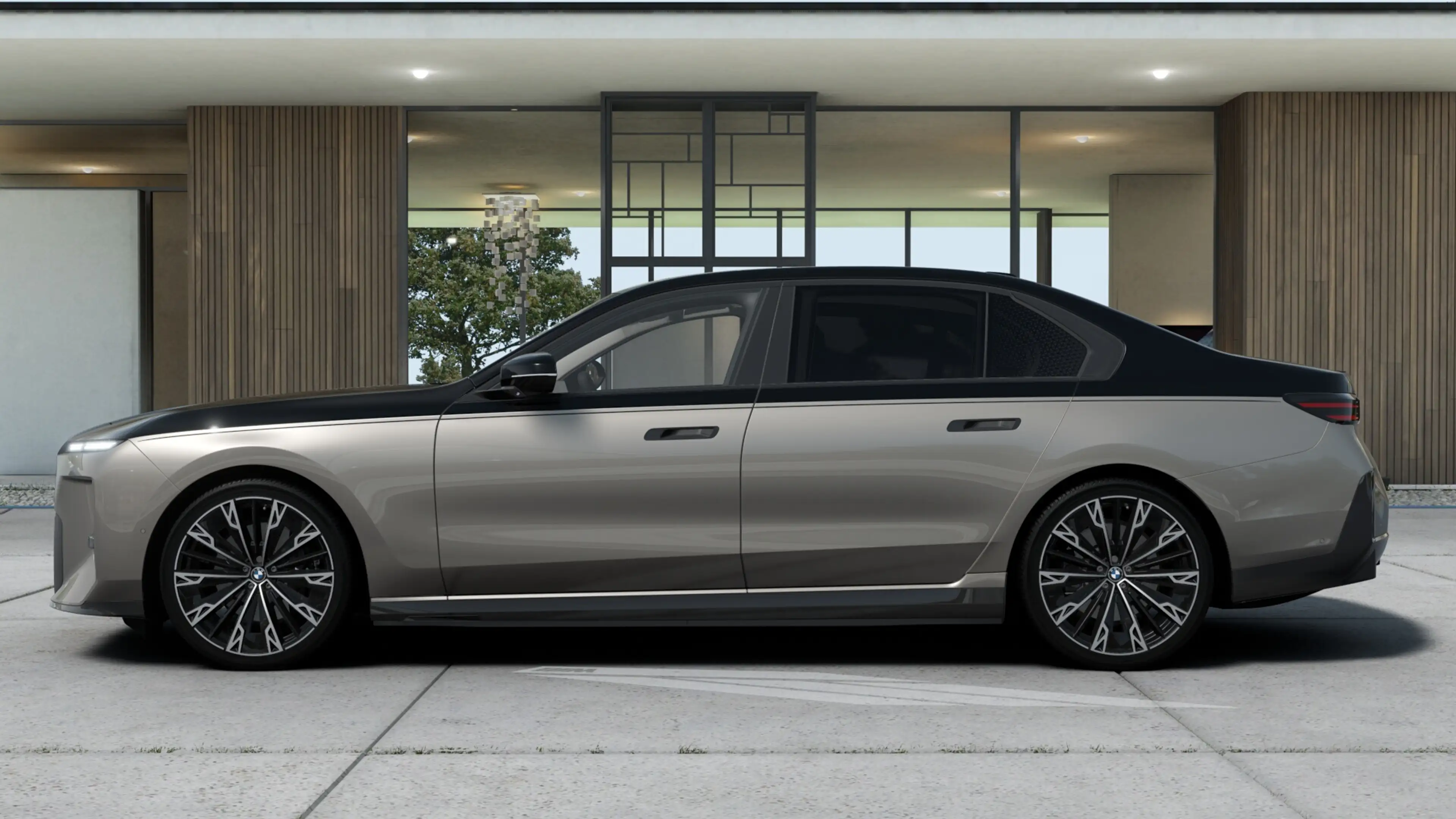 BMW i7 50 xDrive M Sport / Panoramadak Sky Lounge / Trekh — photo 5