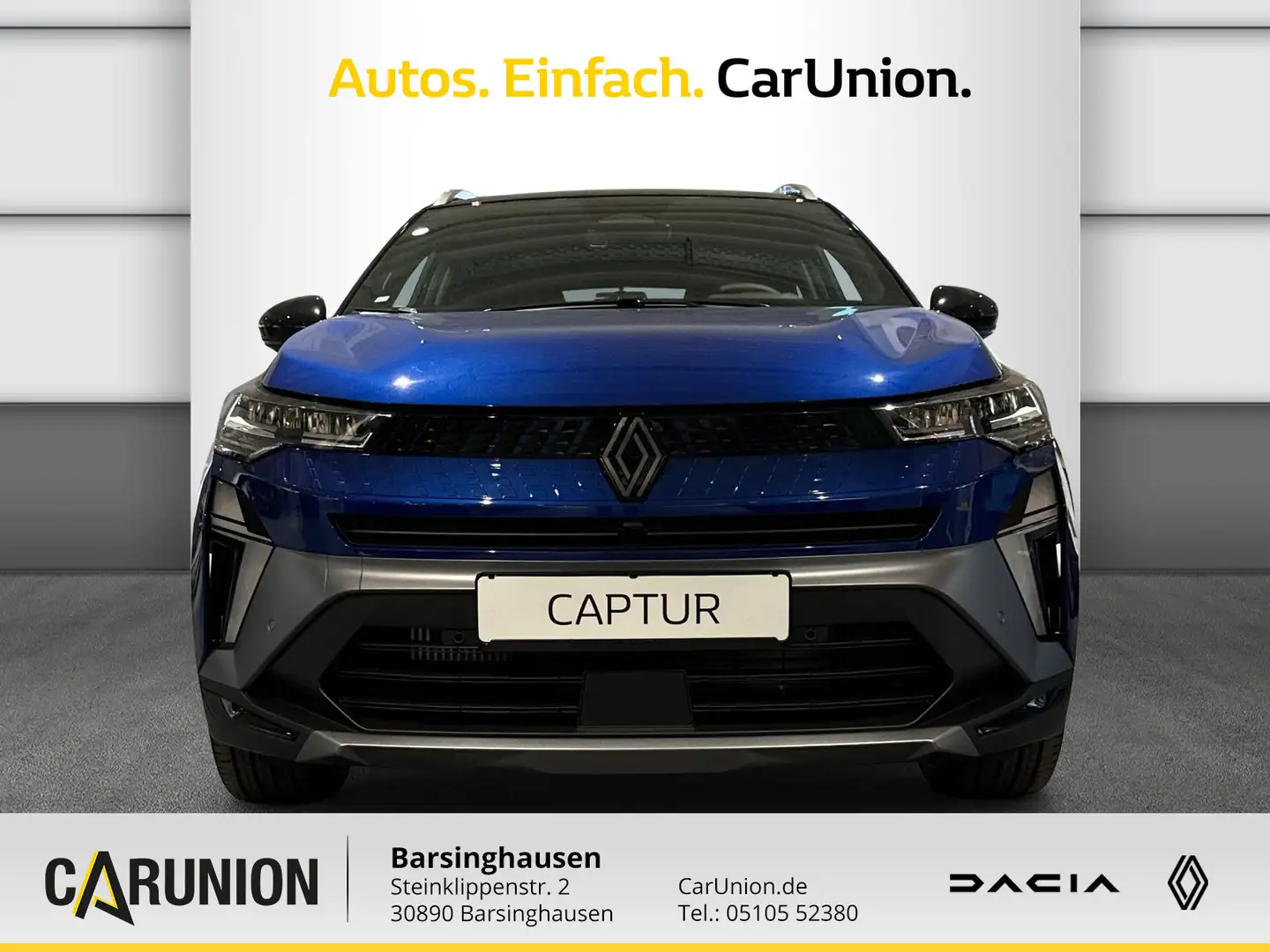Renault Captur Esprit Alpine Mild Hybrid 160 EDC Blau - 2