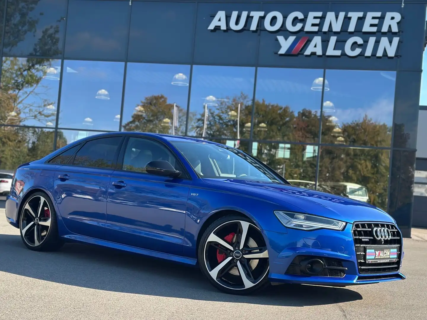 Audi A6 3.0 TDI Comp. S-tr. 2.H/ACC/RS-SITZ/G-DACH/21 Bleu - 1