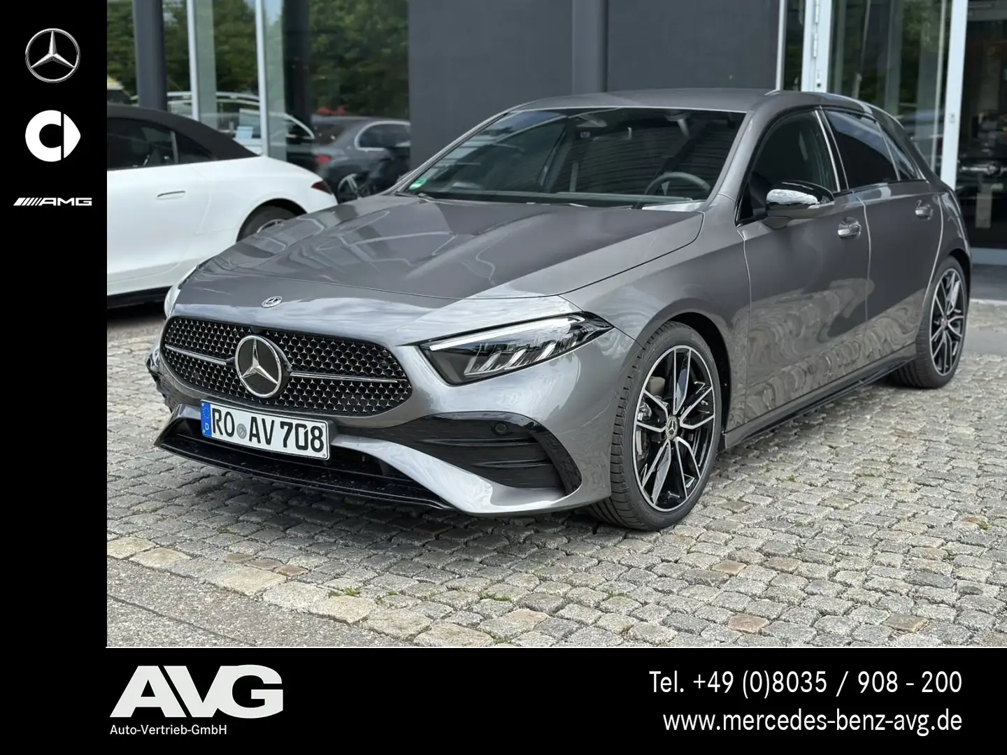 Mercedes-Benz A 200 A 200 AMG Special Edition LED Sound Park Night Gris - 1