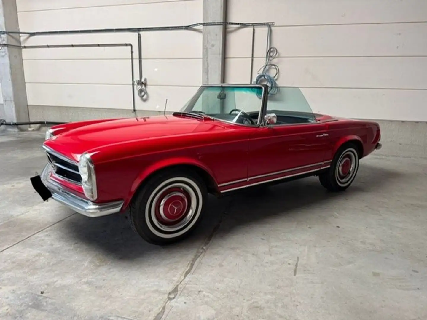 Mercedes-Benz SL 250 Pagode California Manual Piros - 1